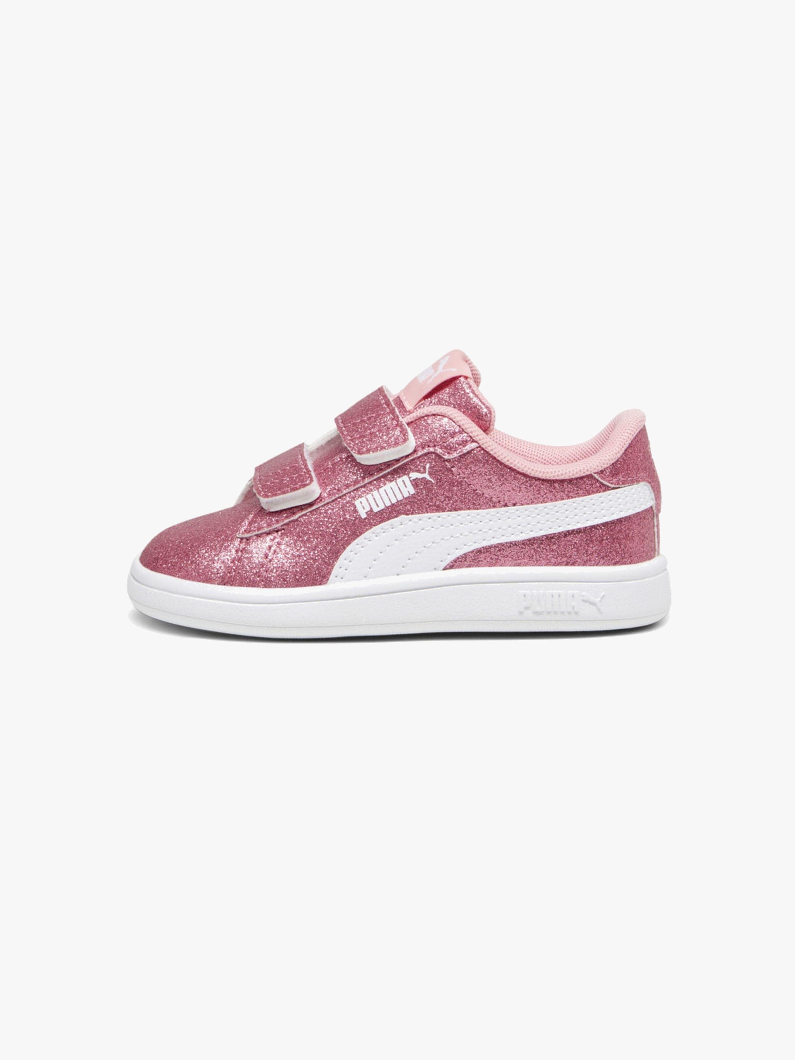 Puma Smash 3.0 Glitz Glam V Infant Lenkkarit, Peach Smoothie/White, 25