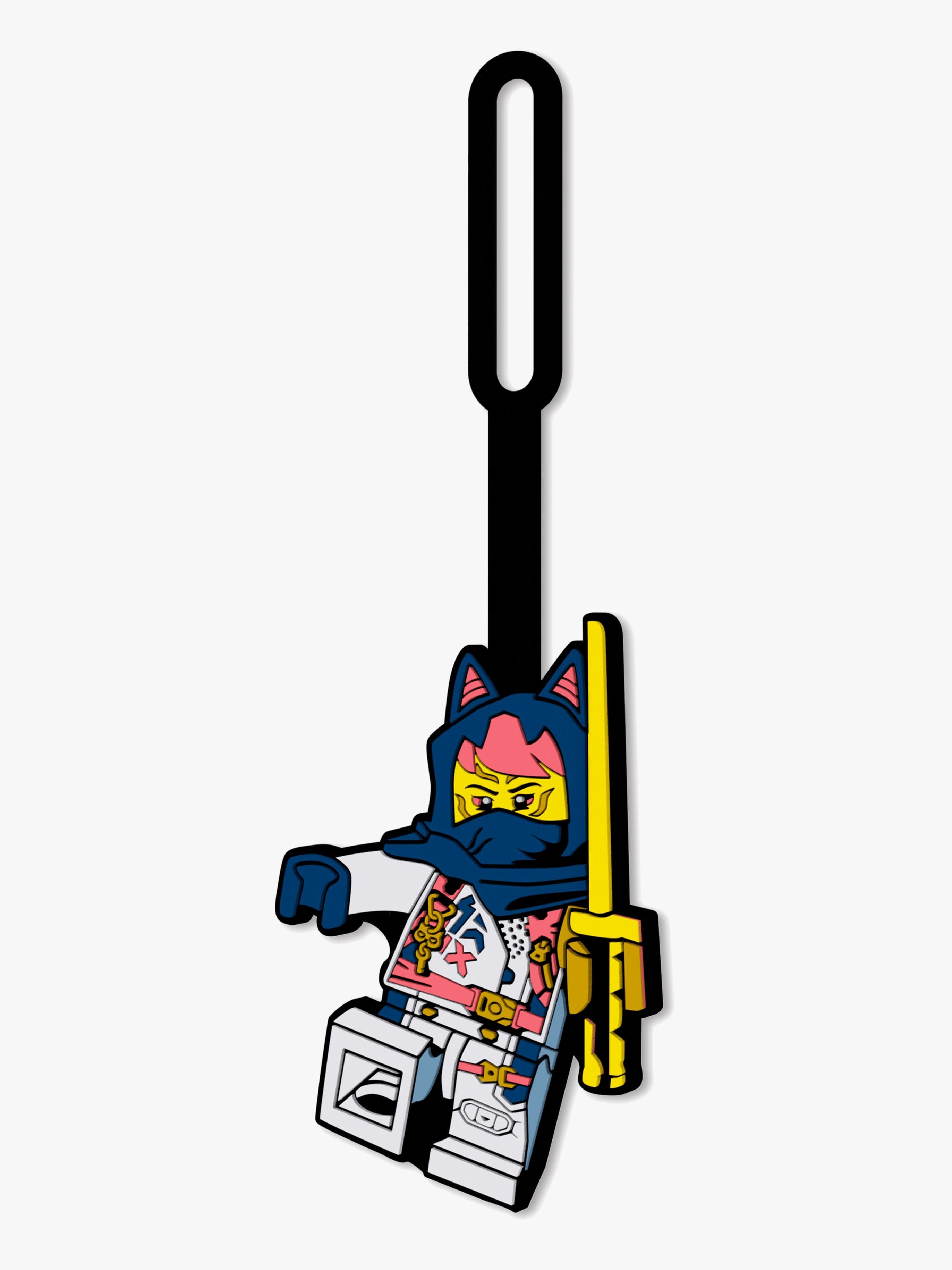 LEGO Matkalaukun Nimilappu Sora, Valkoinen