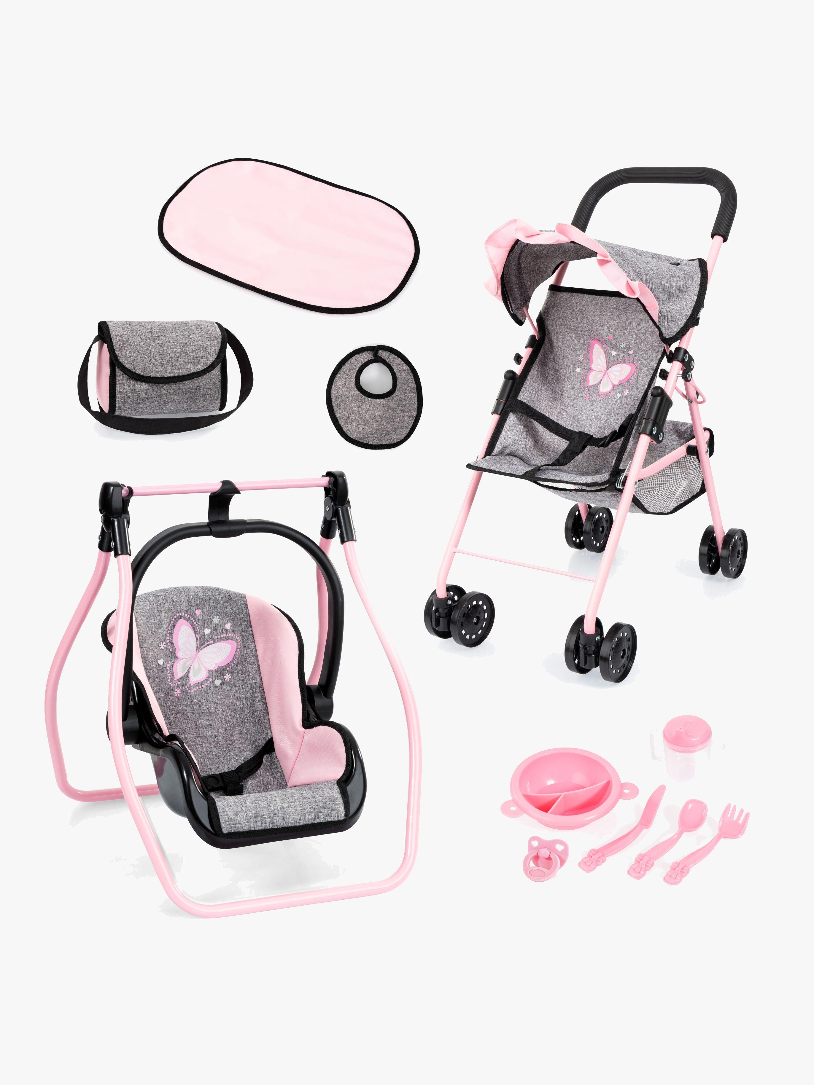 Bayer Design Nukenvaunut Buggy Setti, Grey