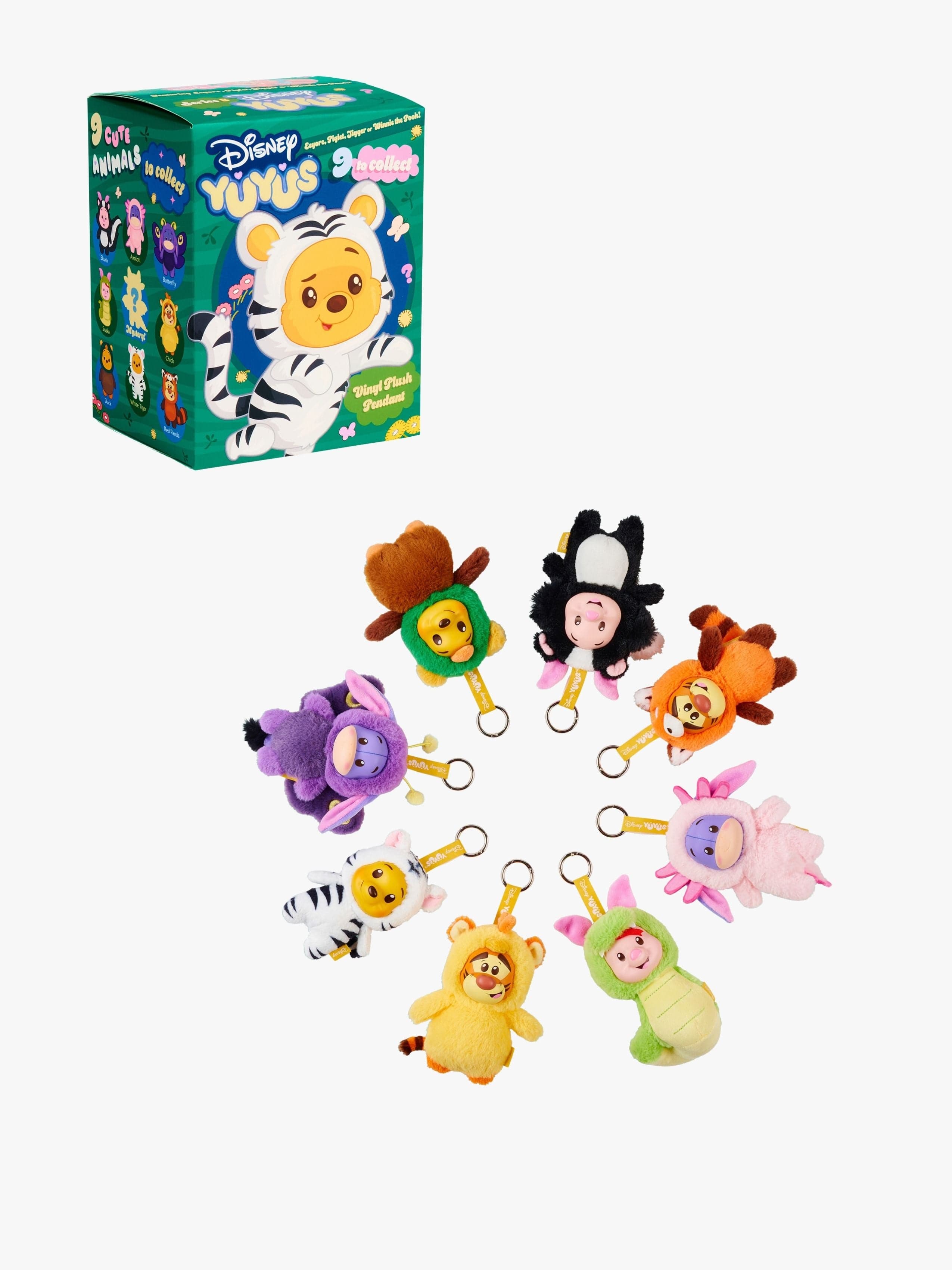 Disney YuYus Nalle Puh Pehmolelu 12 cm Wave 3 Lajiteltu