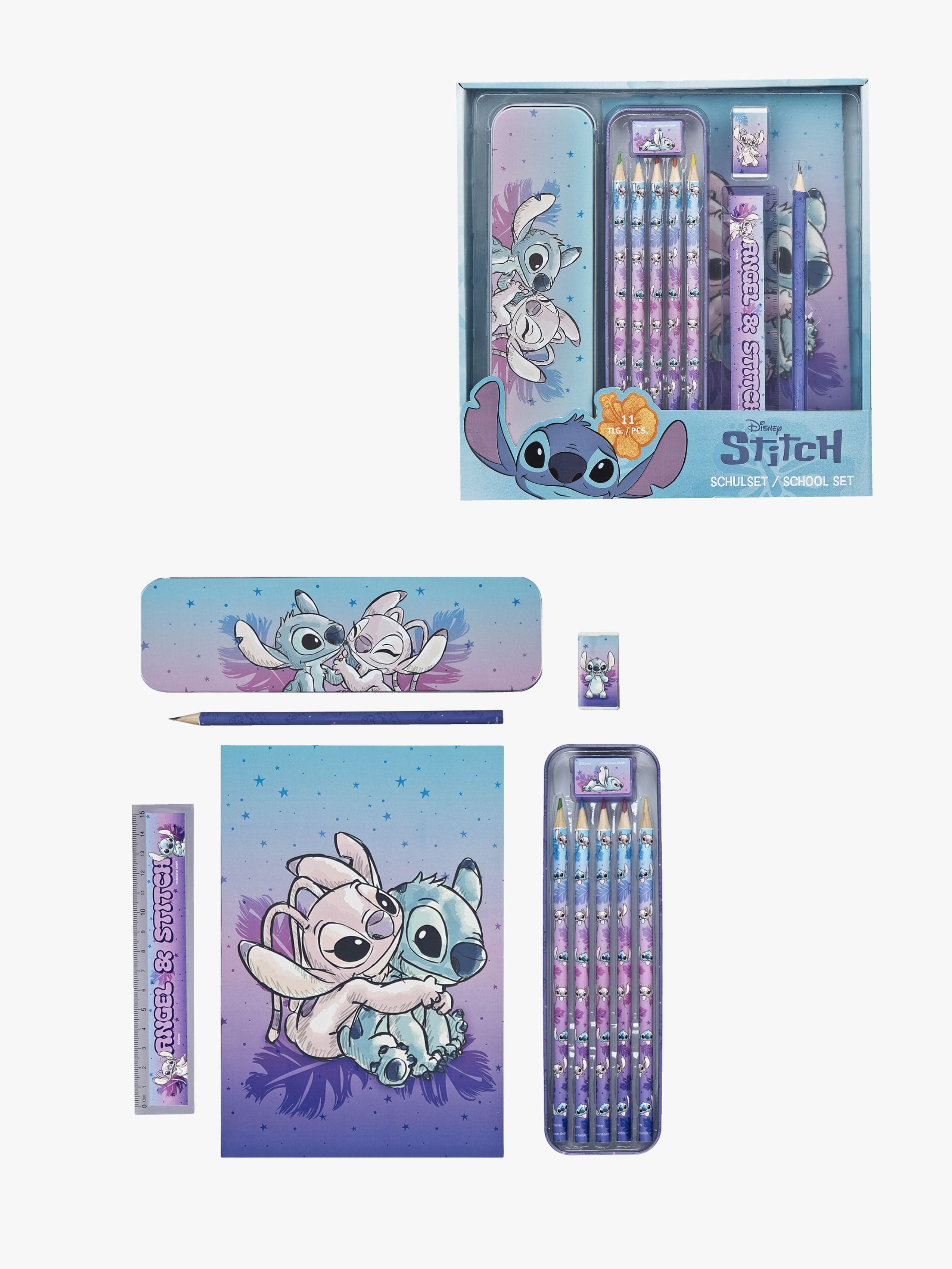 Disney Lilo & Stitch Kirjoitussetti