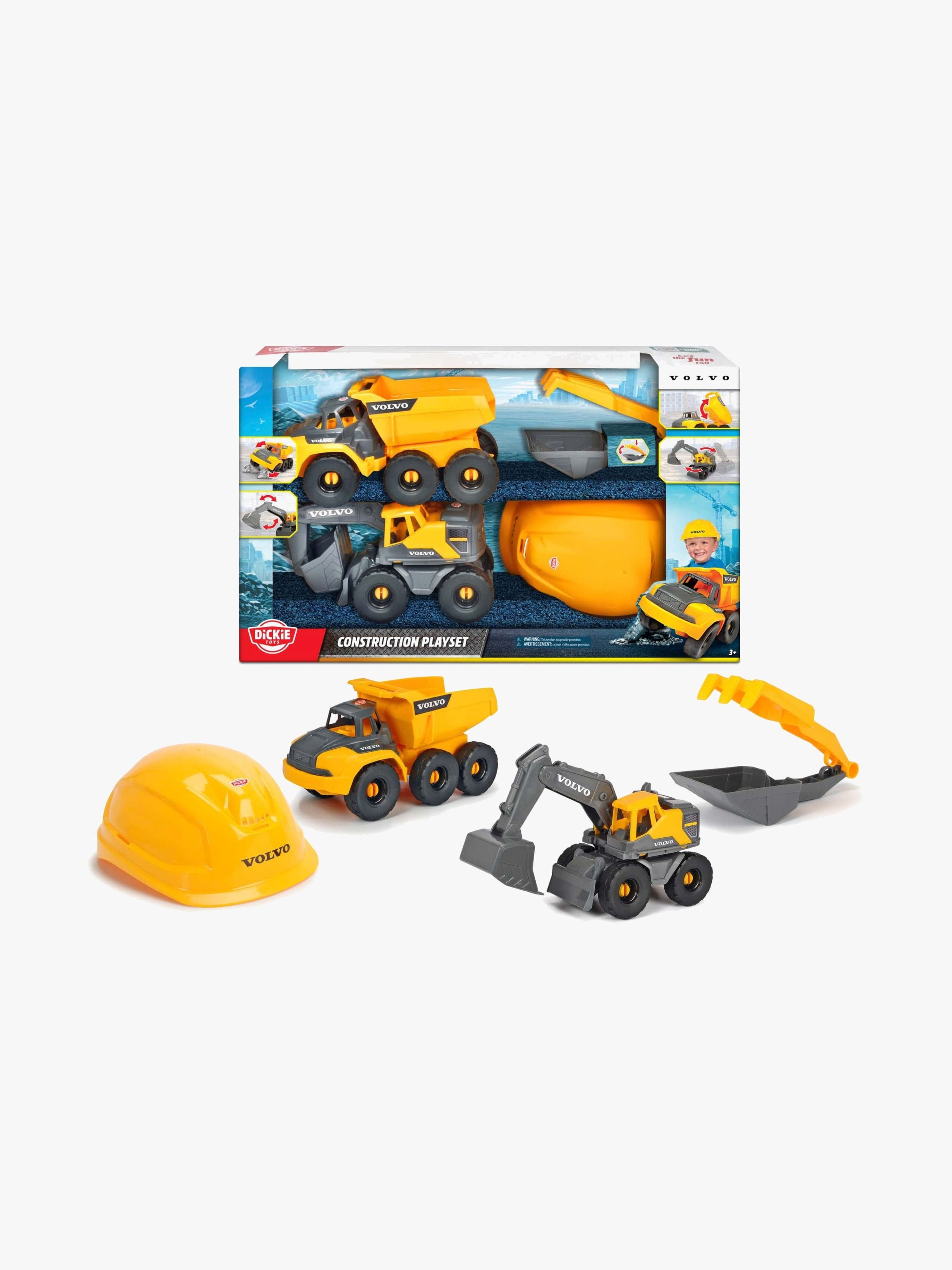 Dickie Toys Volvo Rakennusleikkisetti