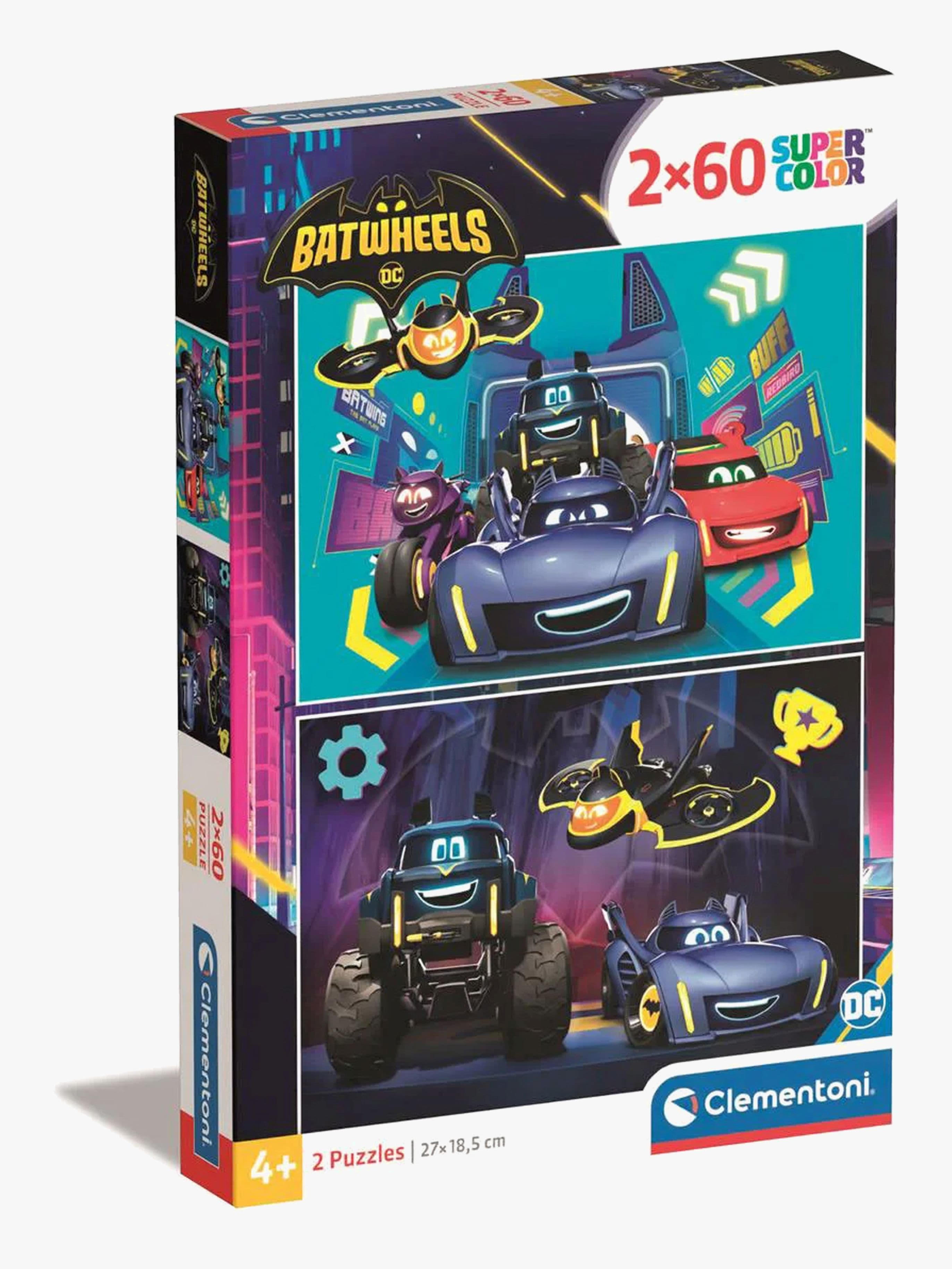 Clementoni Batwheels Palapeli 2-in-1