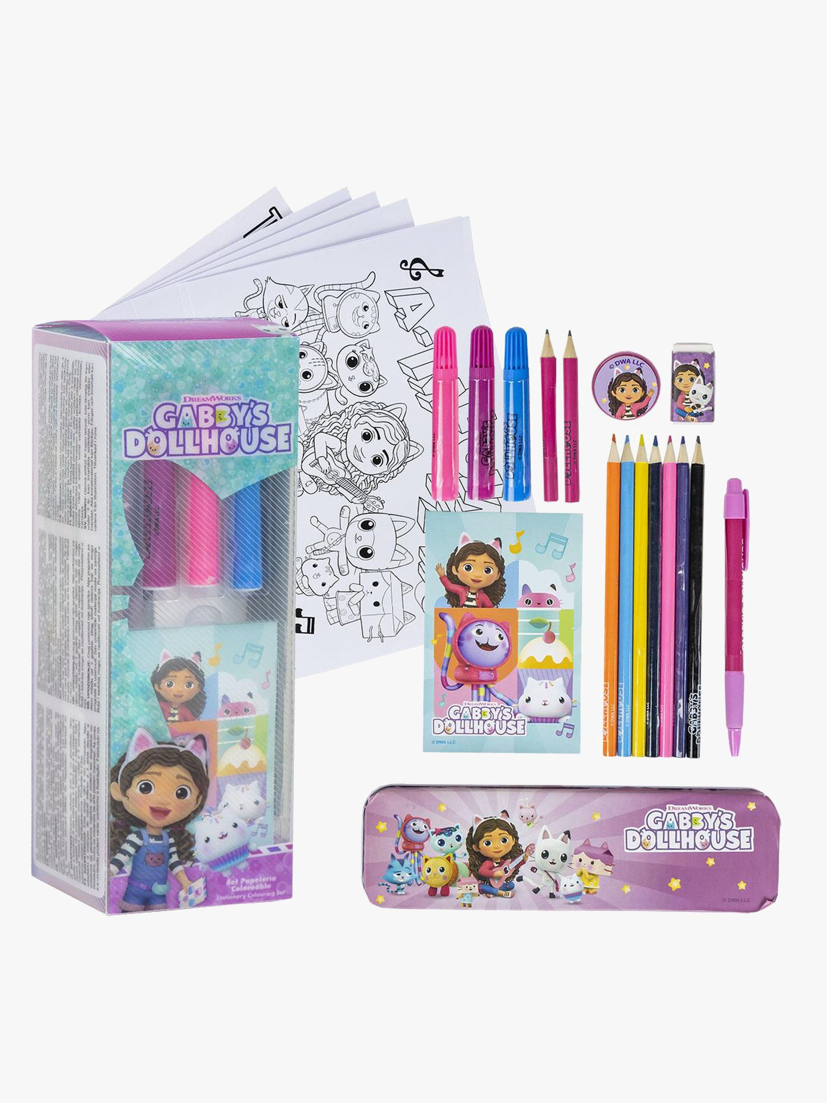 Gabbyn Nukketalo Värityssetti