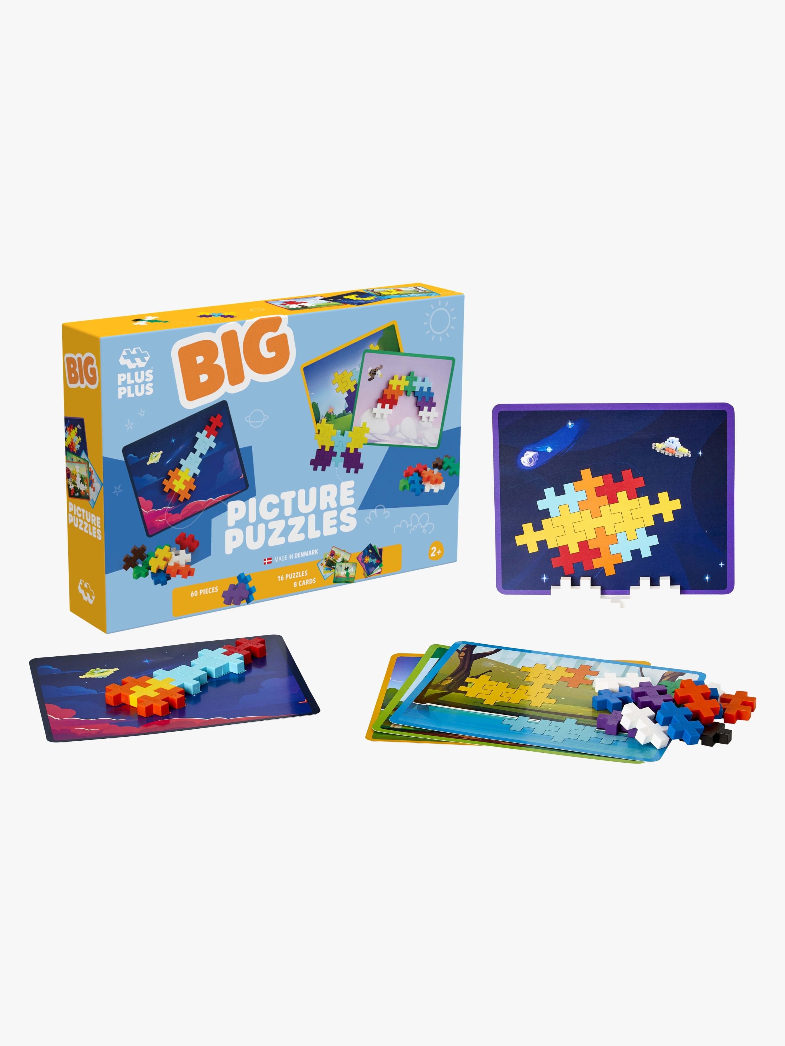 Plus Plus BIG Picture Palapeli 60 Osaa