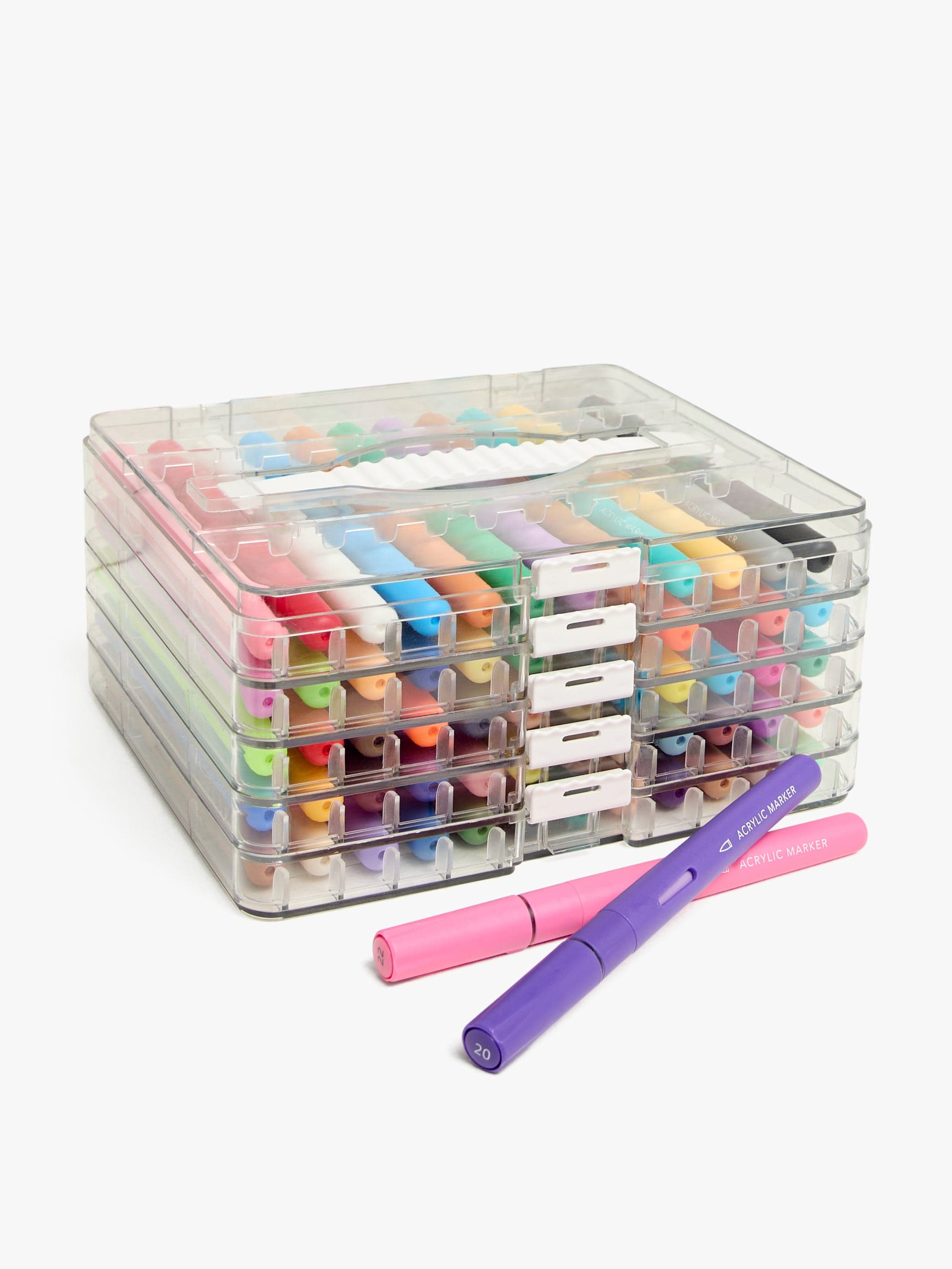 Fippla Automatic Ink Akryylitussit 60-pack