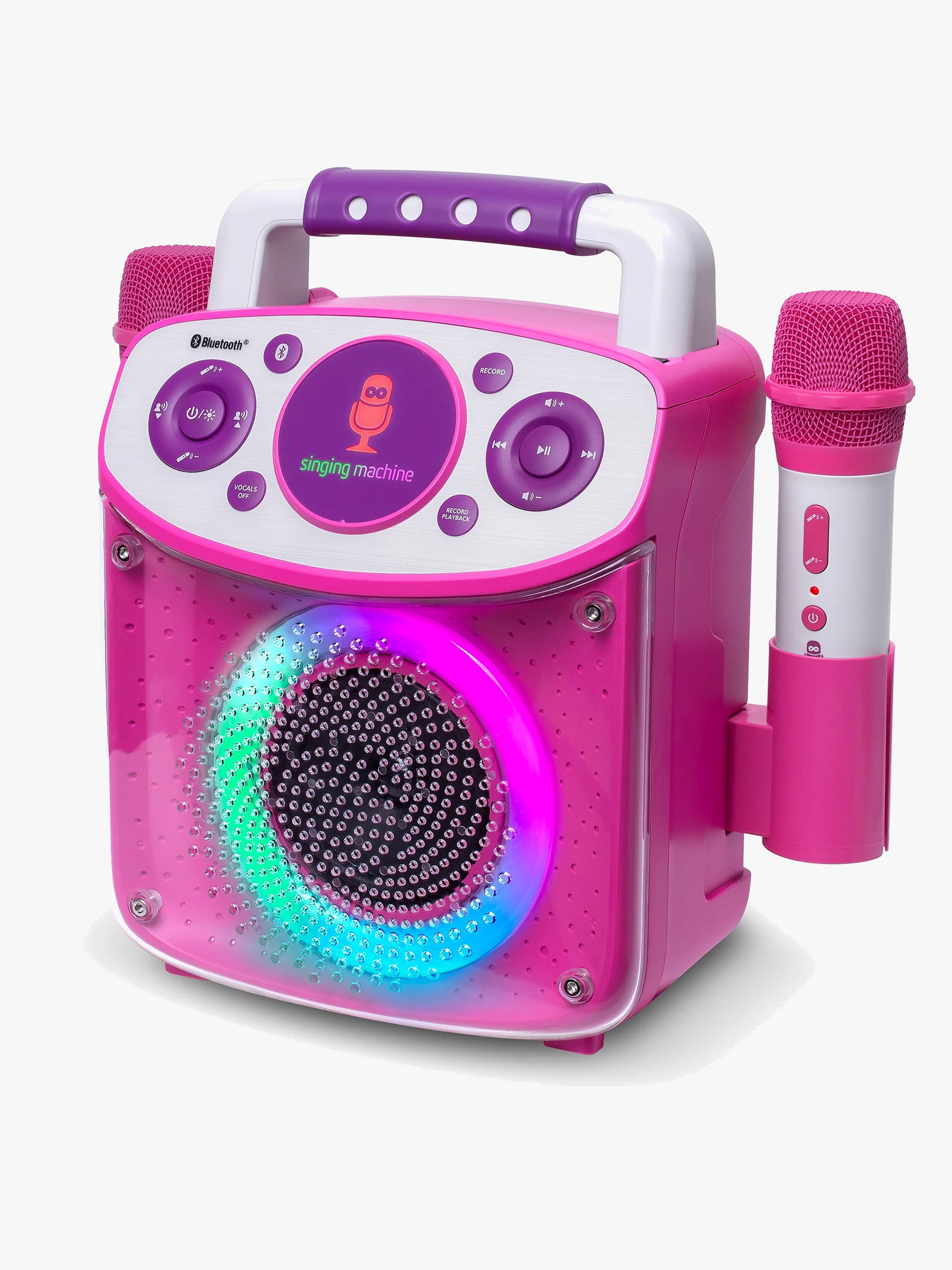 Singing Machine Karaokelaite Mini Sparkle, Vaaleanpunainen