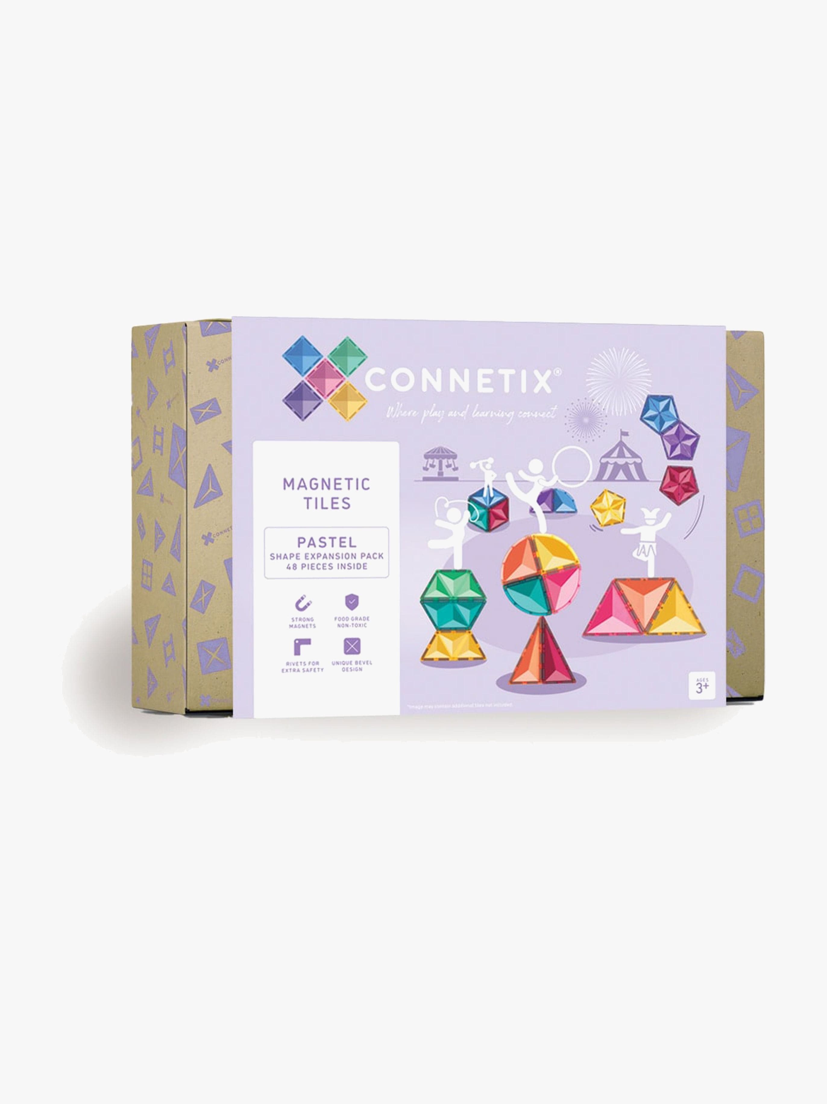 Connetix Magneettiset Rakennuspalikat Pastel Shape Laajennussetti 48 Osaa