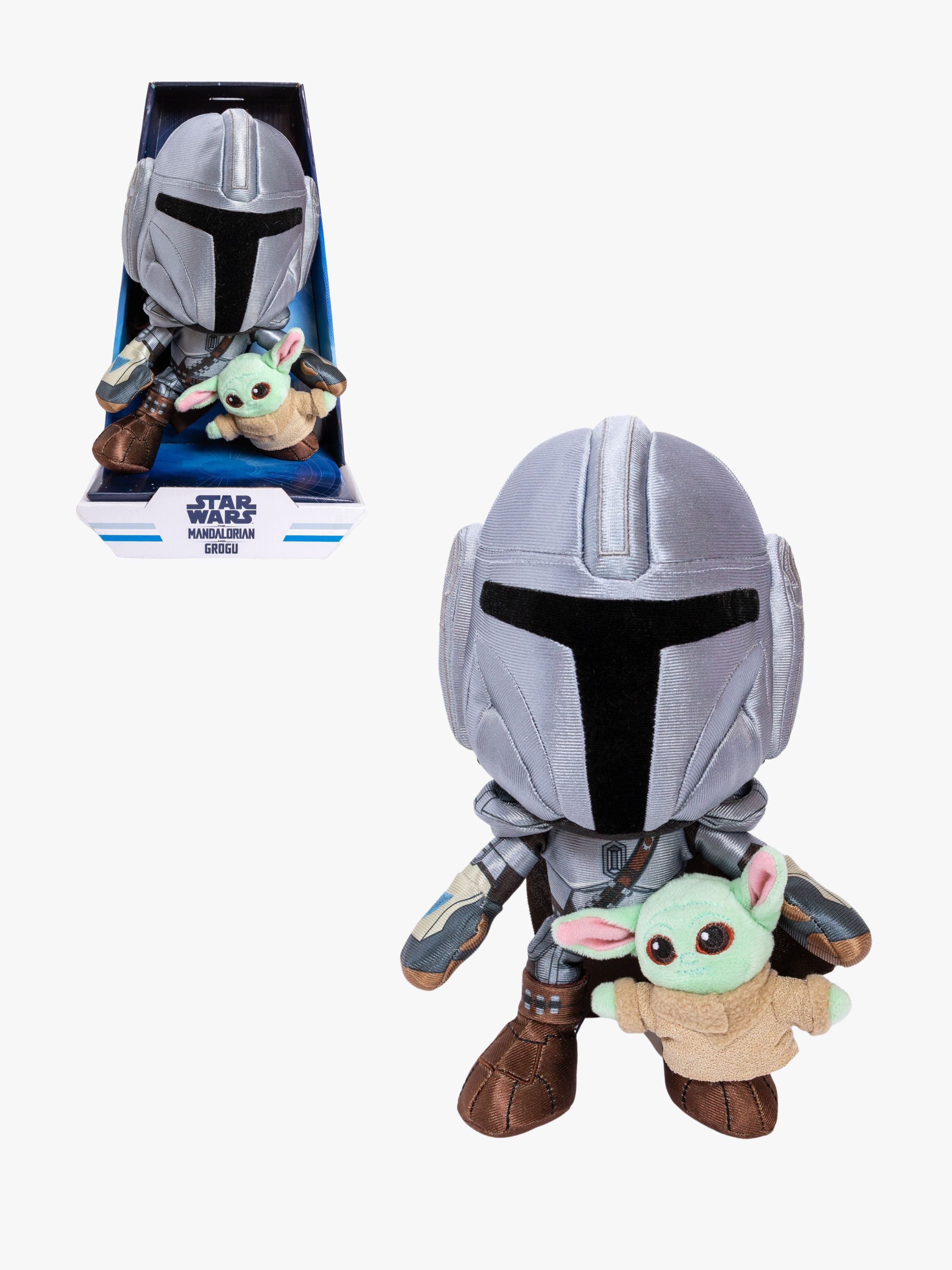 Disney Star Wars Pehmolelu The Mandalorian + Mini Grogu