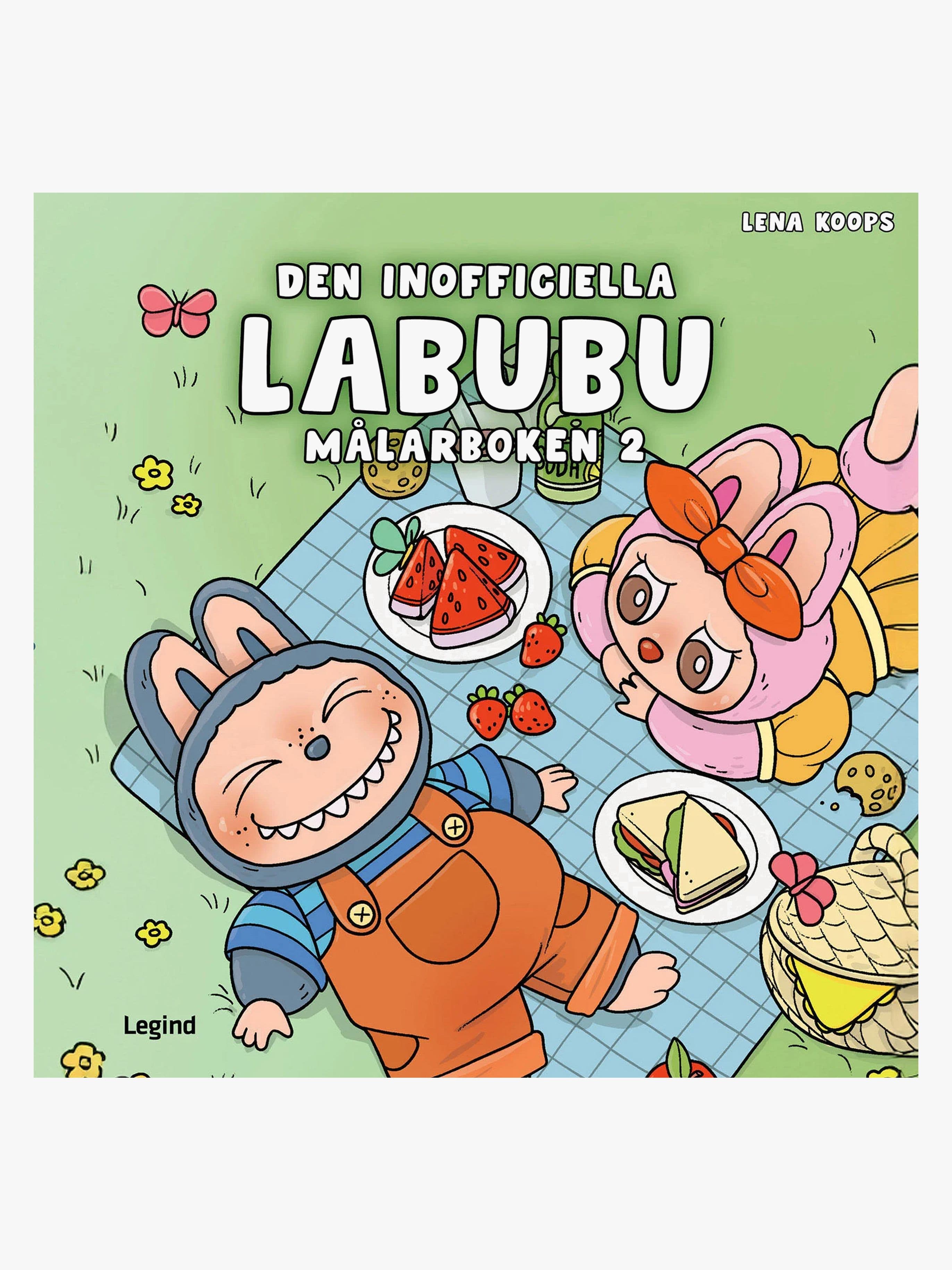 Legind A/S LABUBU Epävirallinen 2 Värityskirja