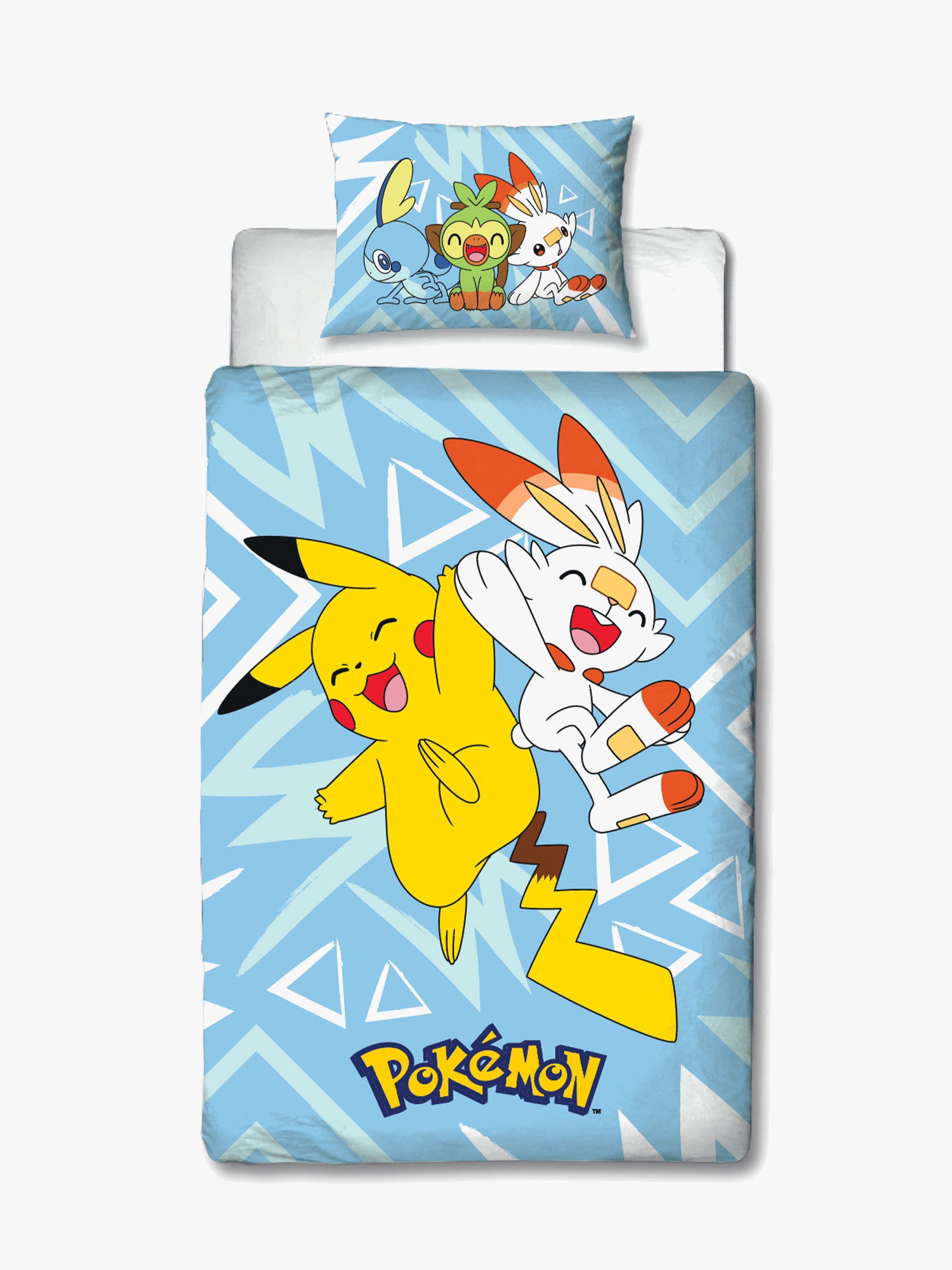 Pokémon Pussilakanasetti 150x210, Keltainen