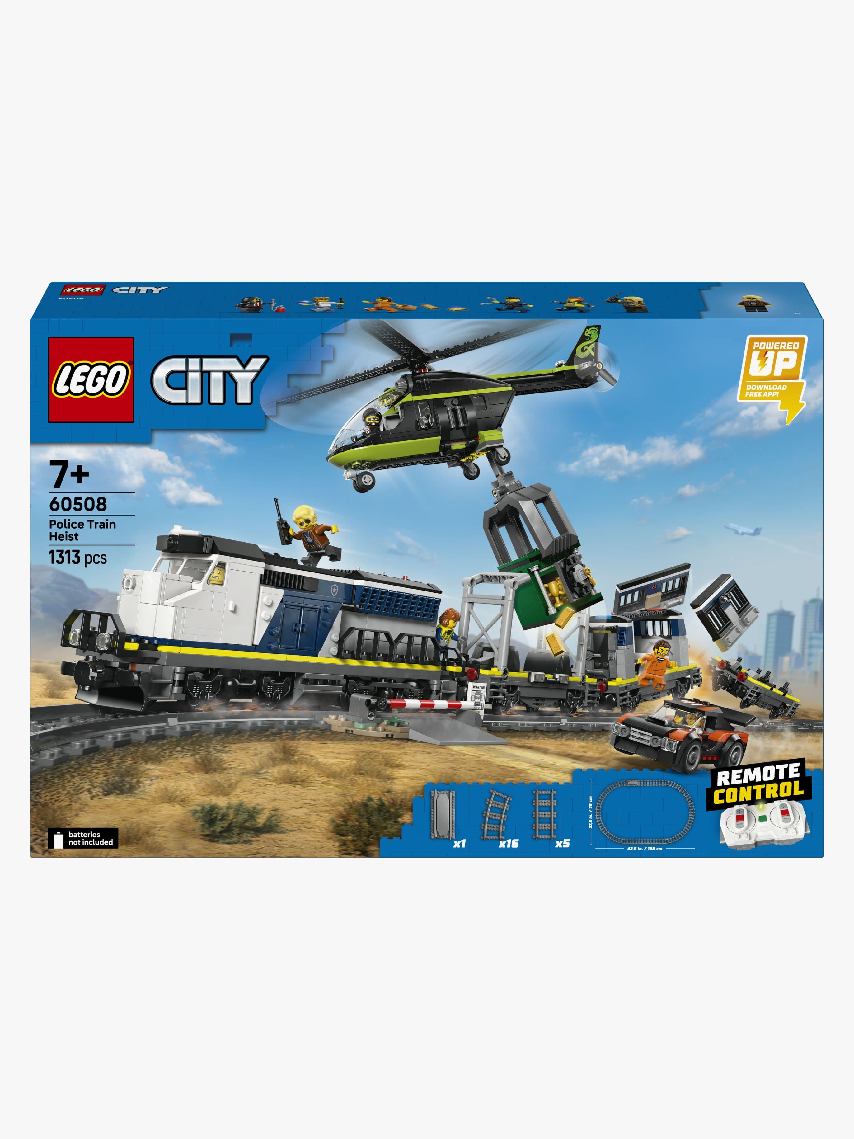 LEGO City 60508 Poliisijunan ryöstö