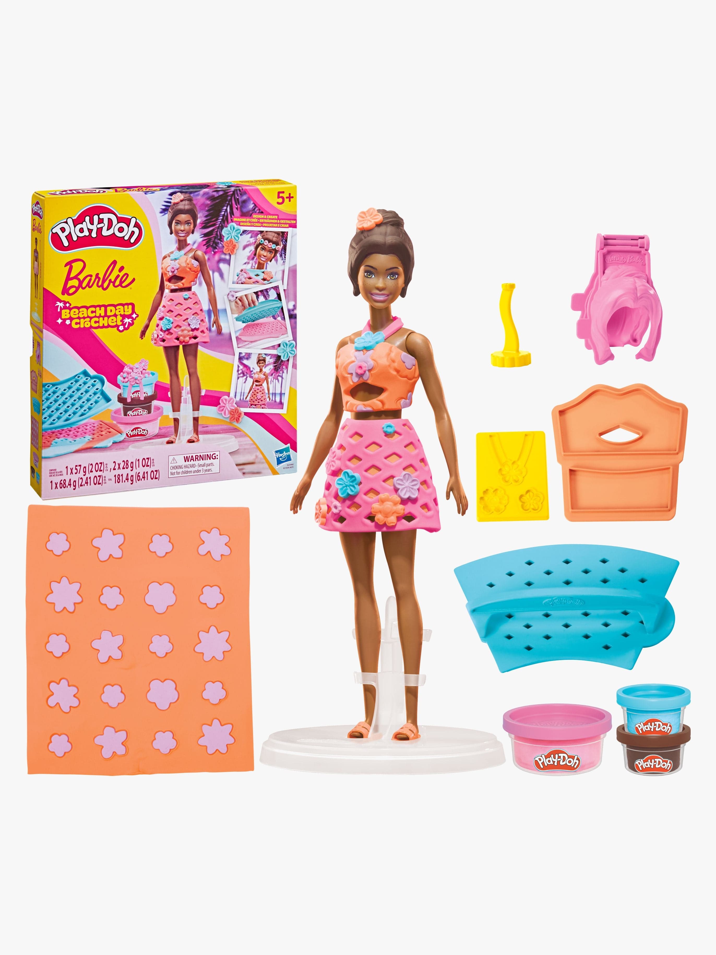 Play-Doh Muovailuvaha + Nukke Rantapäivä