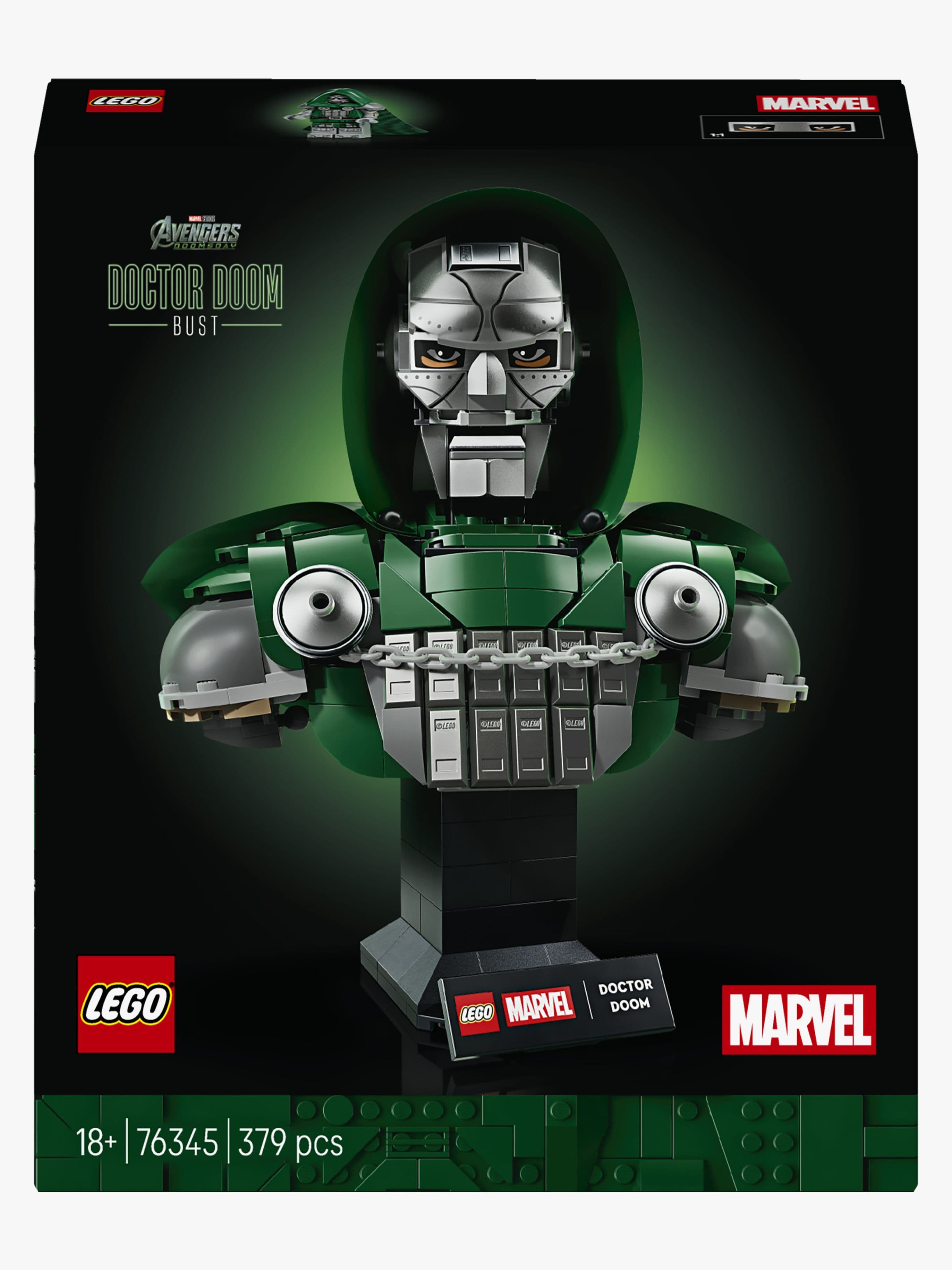 LEGO Super Heroes 76345 Tohtori Doomin rintakuva