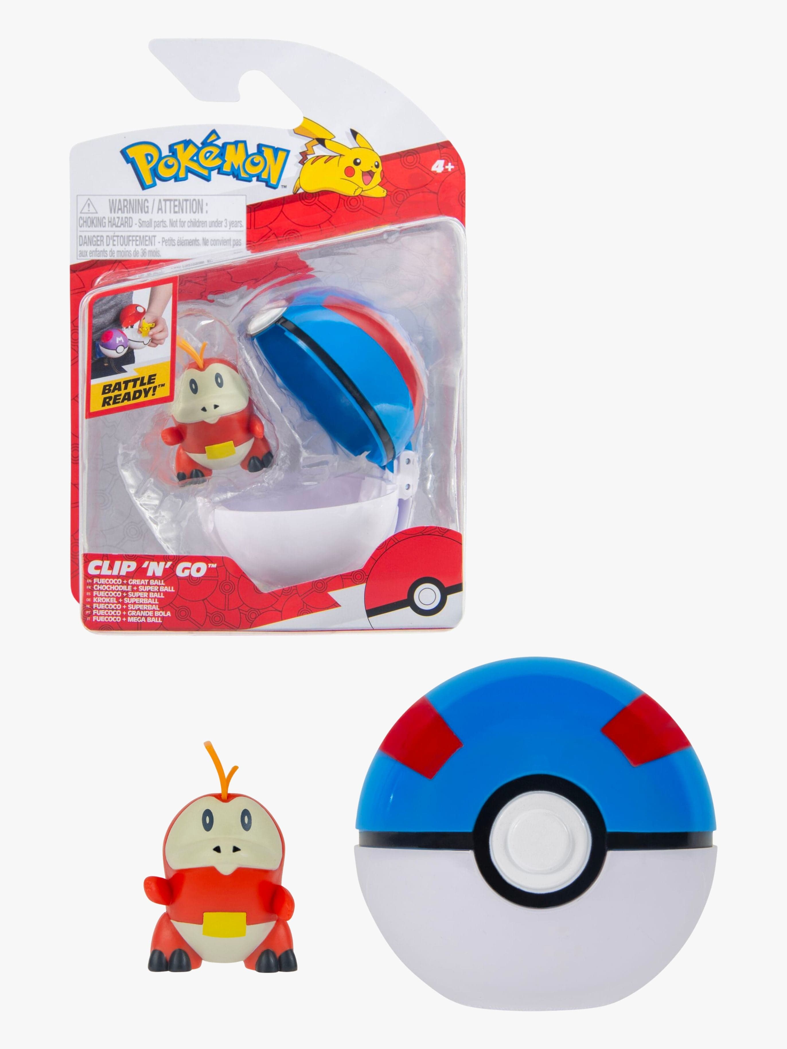 Pokémon Leikkisetti Fuecoco + Great Ball