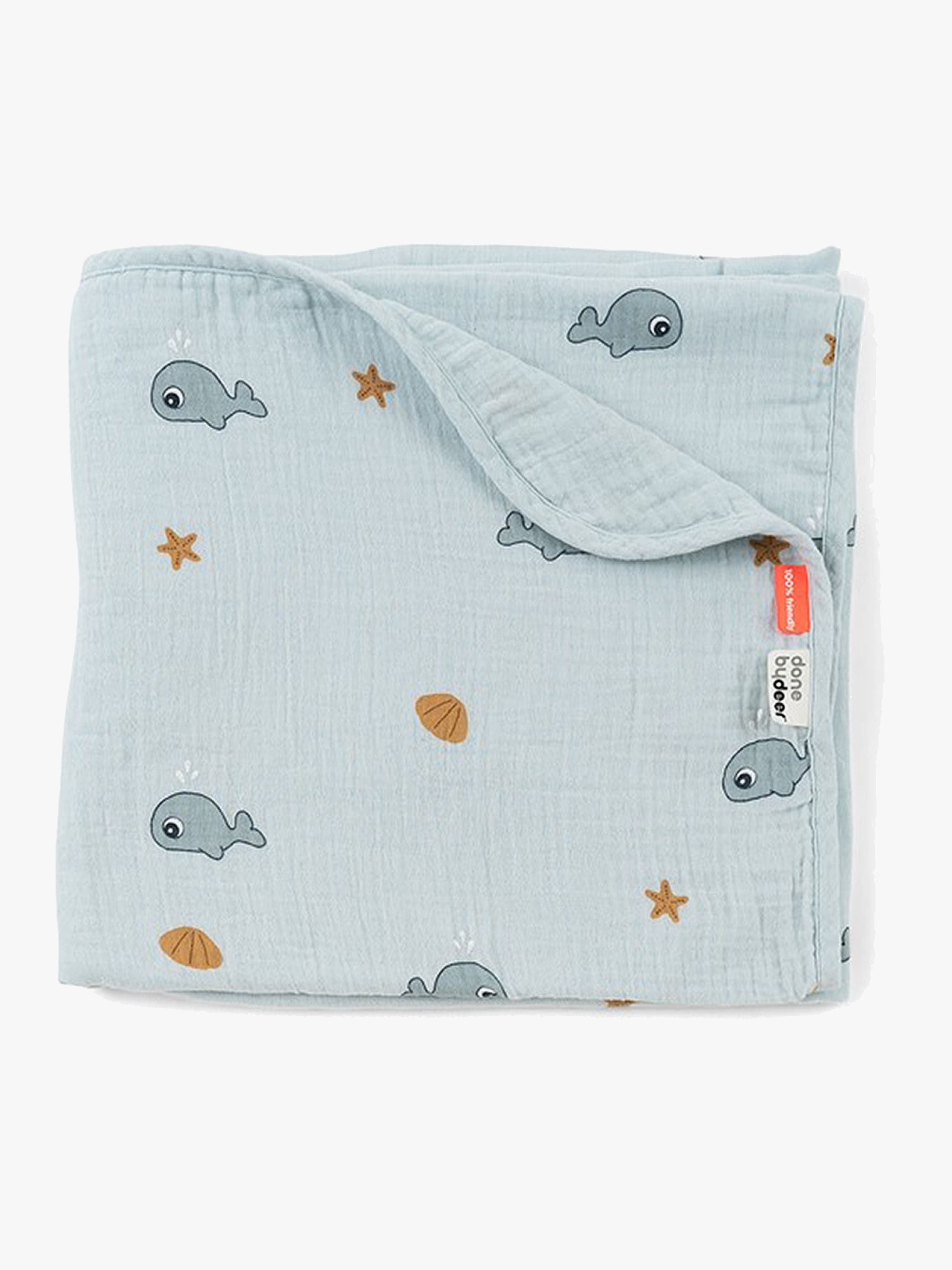 Done By Deer Musliiniliina GOTS Wally, Blue