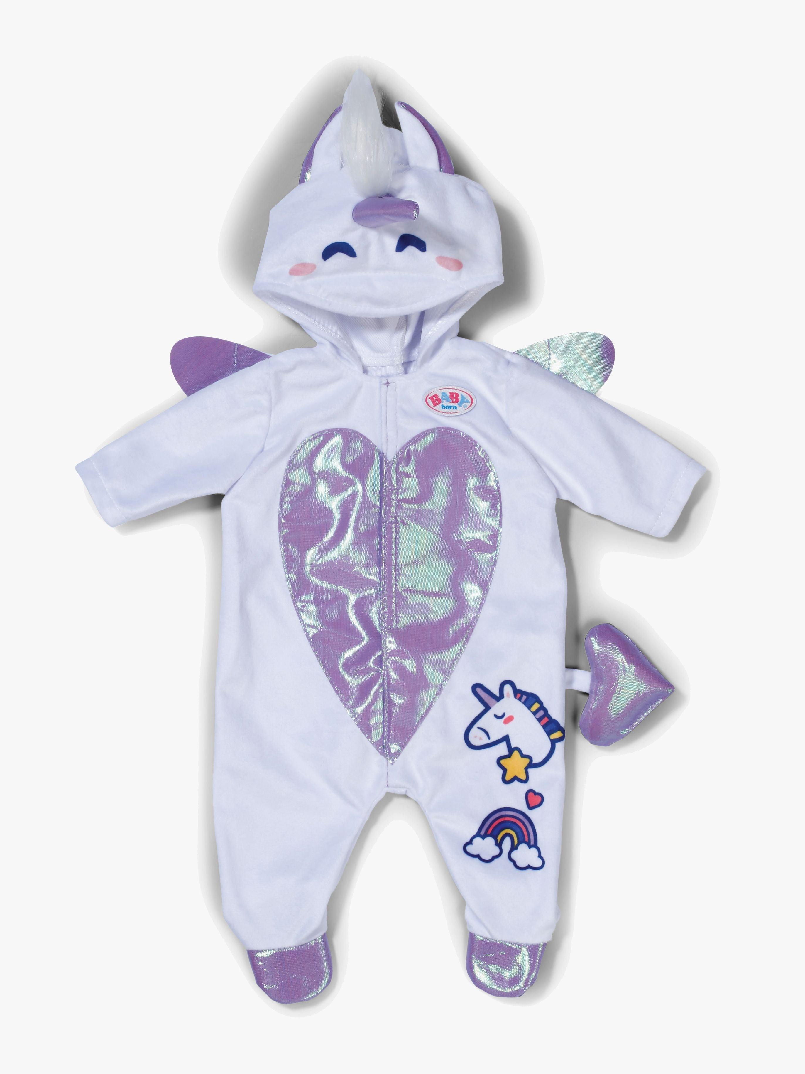 BABY born Nukenvaatteet Untuvapuku Yksisarvinen 43 cm