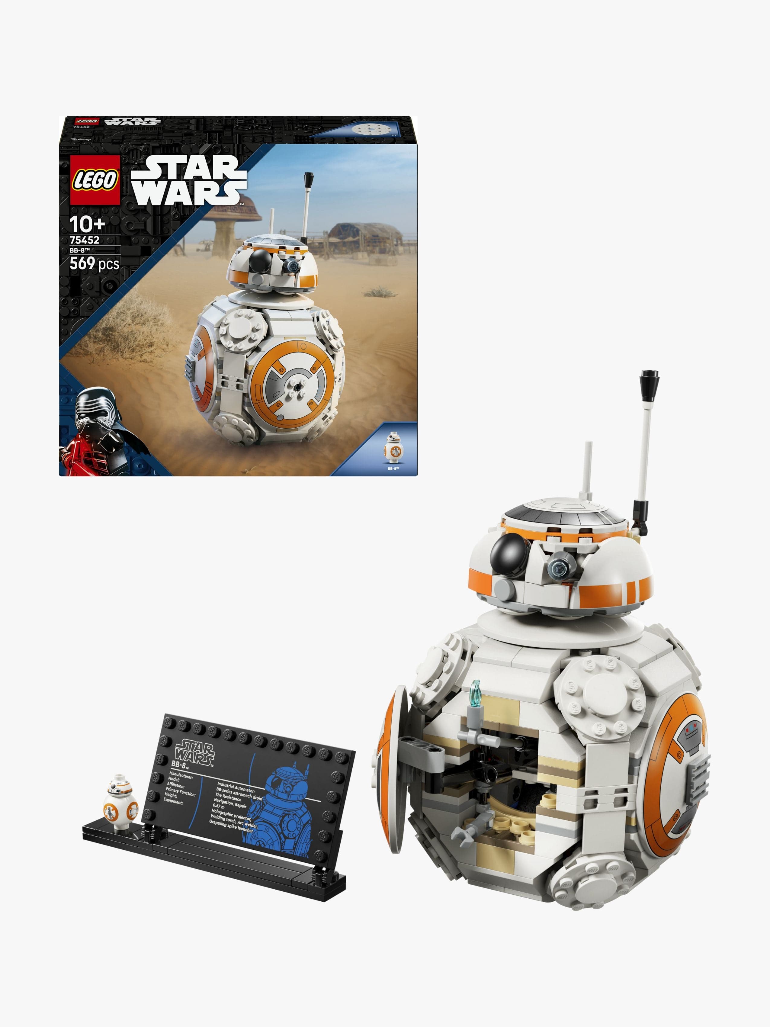LEGO Star Wars 75452 BB-8-astromekaanikkodroidi
