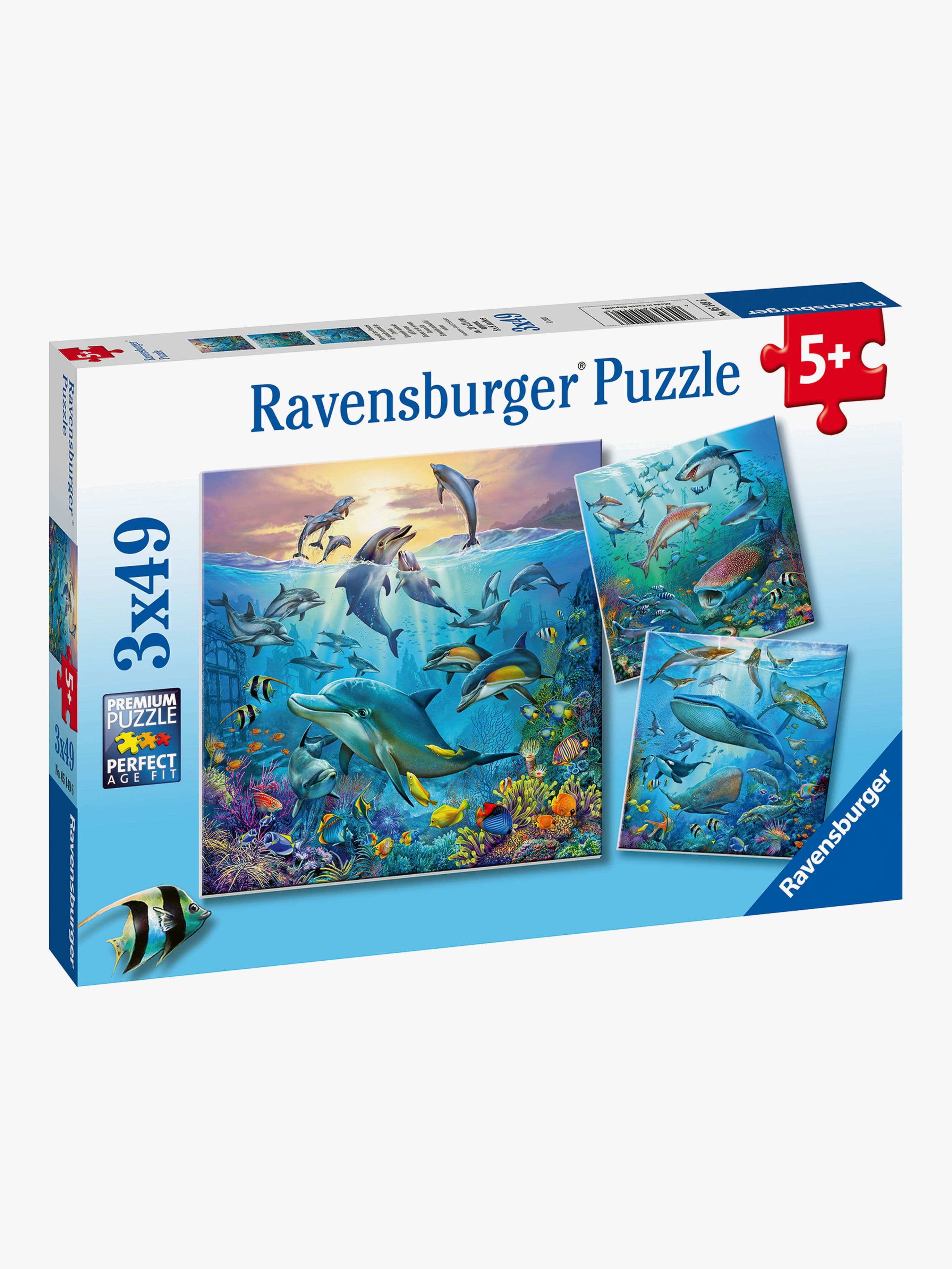 Ravensburger Palapeli Merielämää 3x49