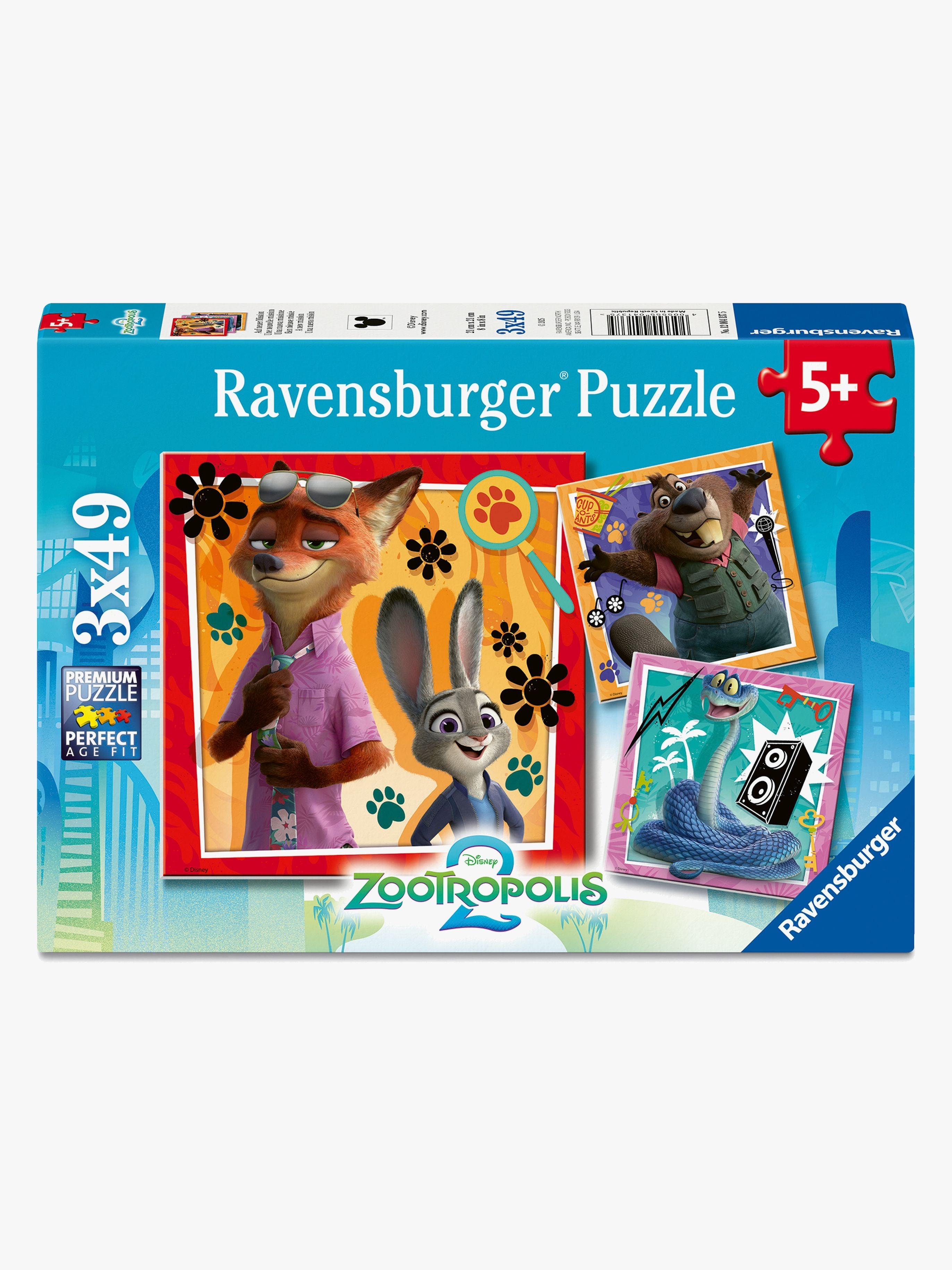 Ravensburger Zootopia 2 Palapelit 3-in-1