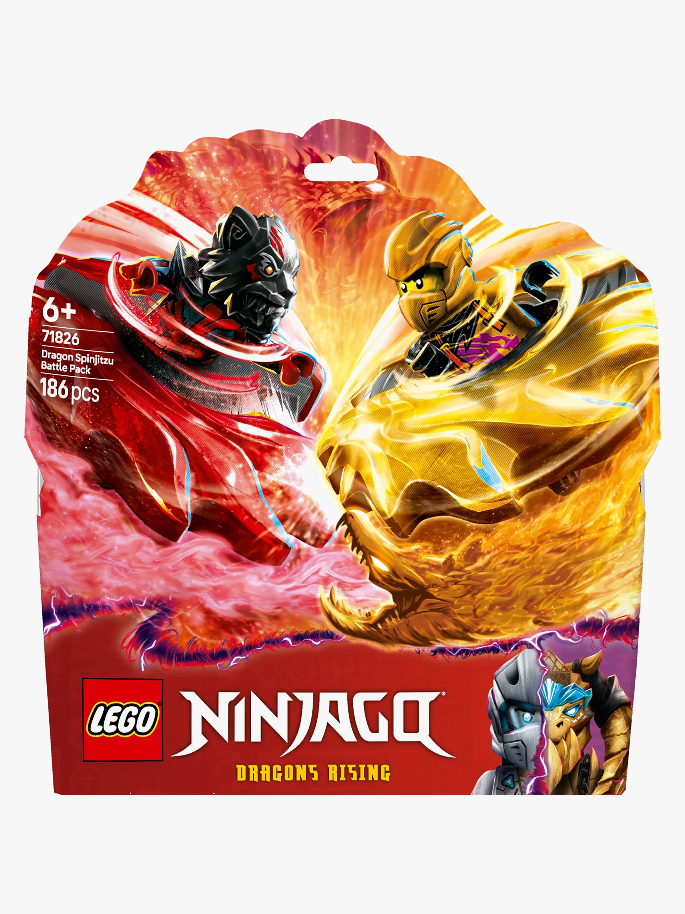 LEGO Ninjago 71826 Spinjitzu-lohikäärmetaistelupaketti