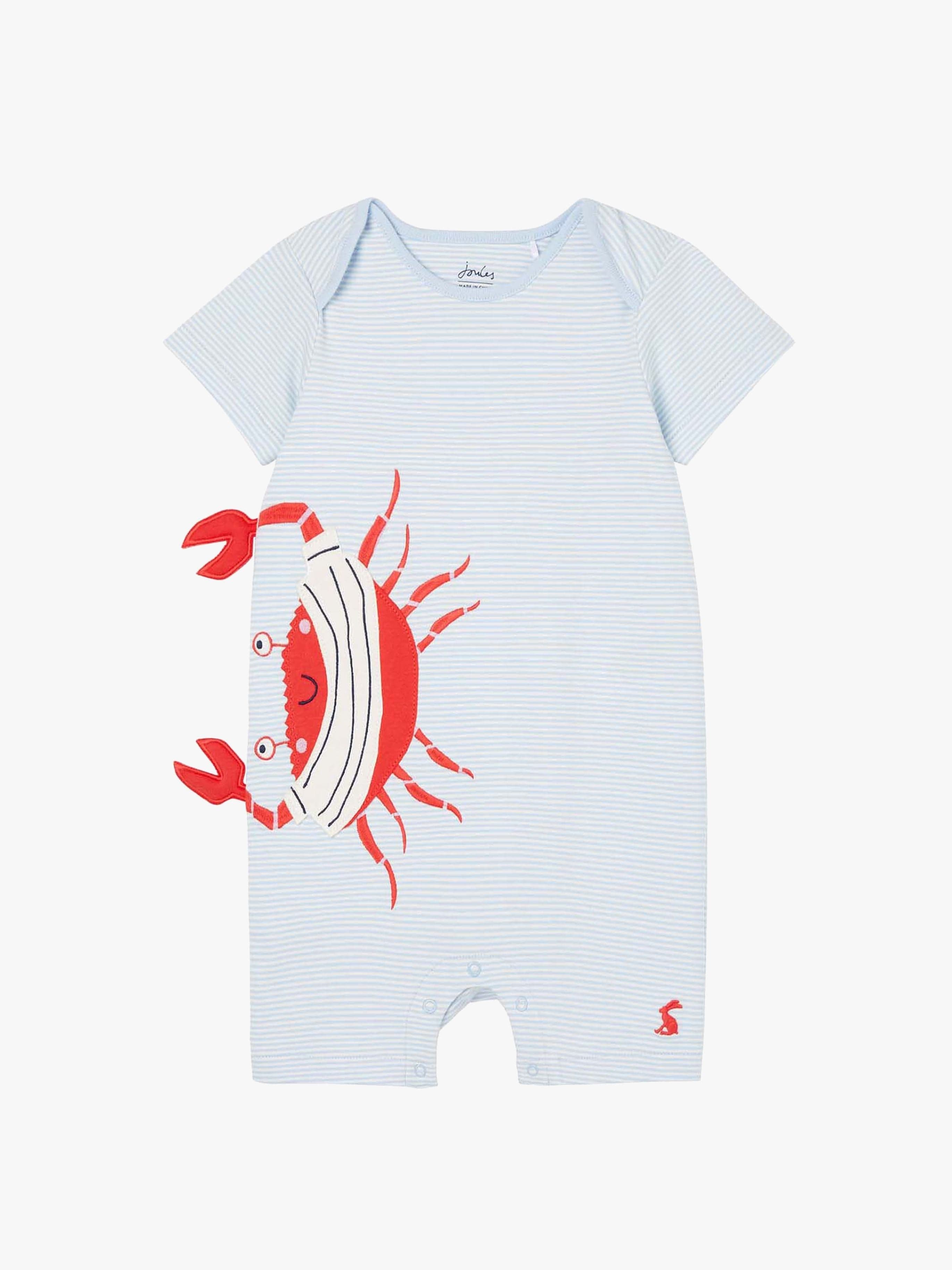 Tom Joule Patch Jumpsuit, Crabstripe, 80