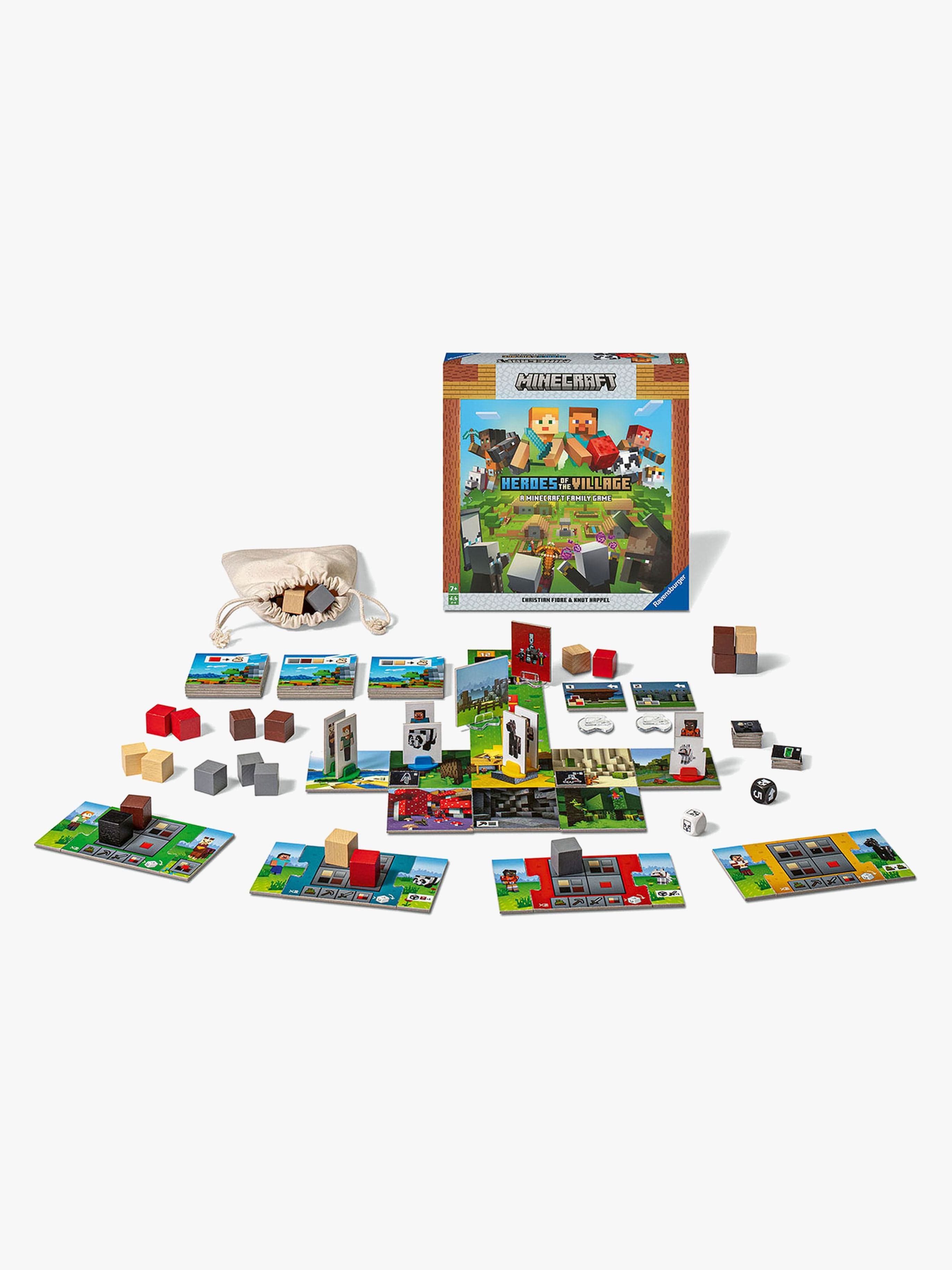 Ravensburger Minecraft Heroes of the Village Lautapeli