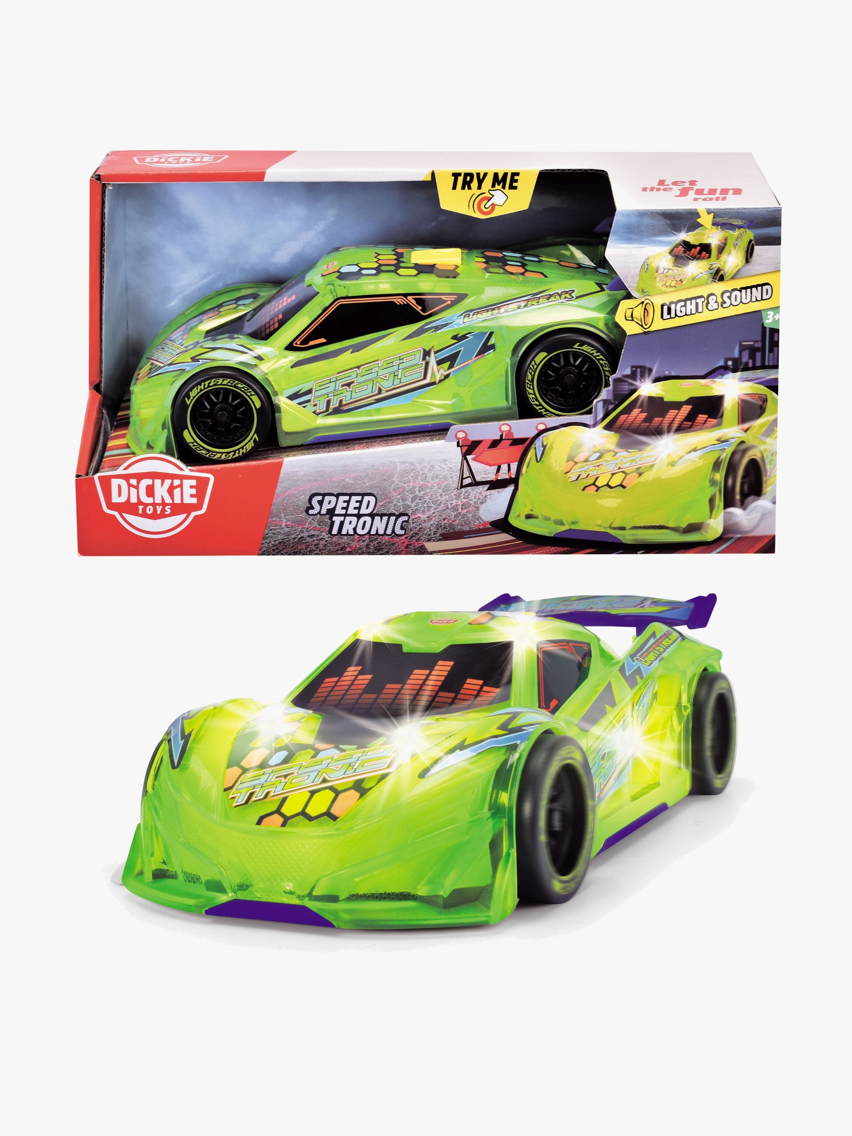 Dickie Toys Speed Tronic Kilpa-auto