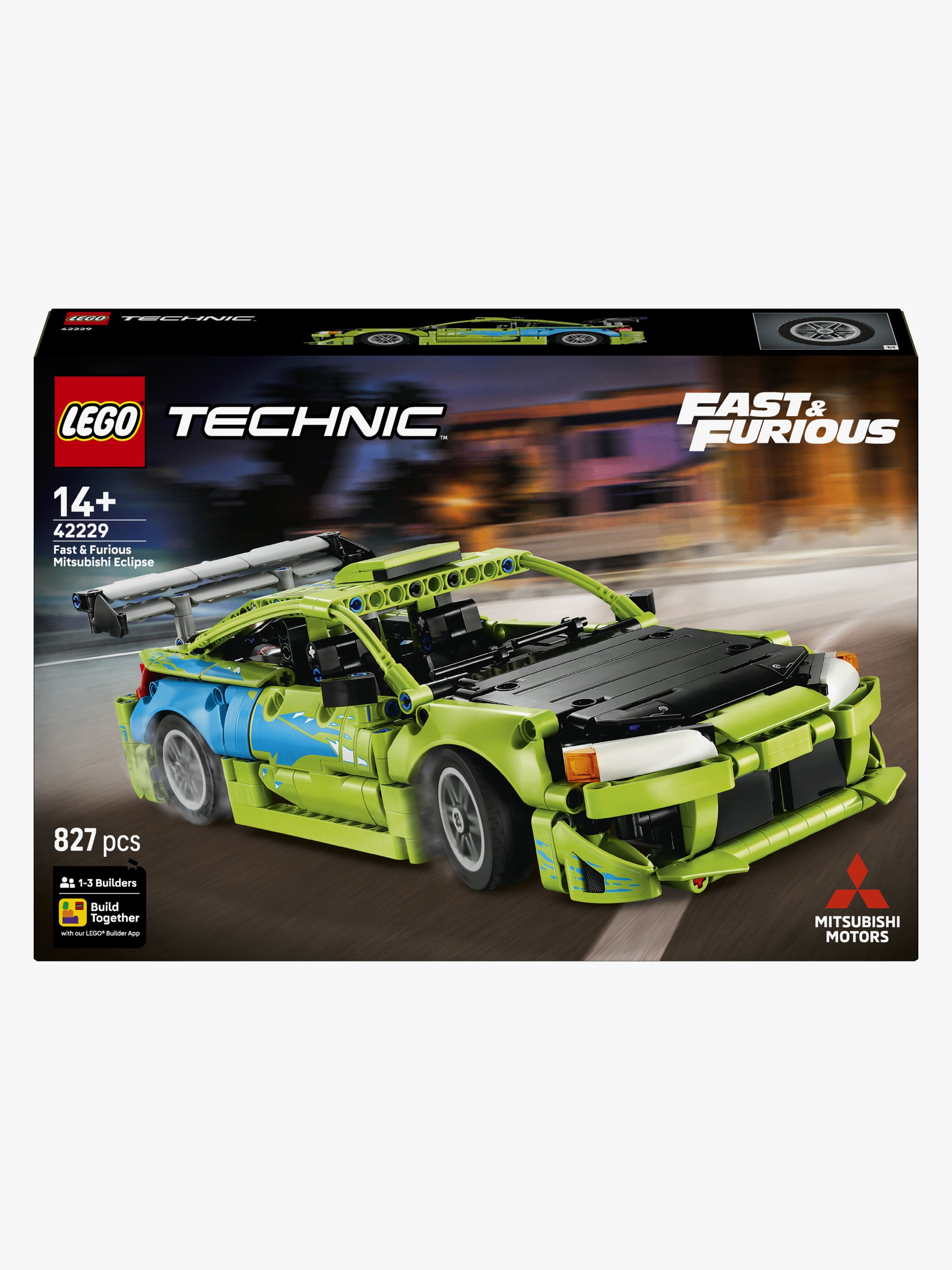 LEGO Technic 42229 Fast and Furious Mitsubishi Eclipse ‑auto