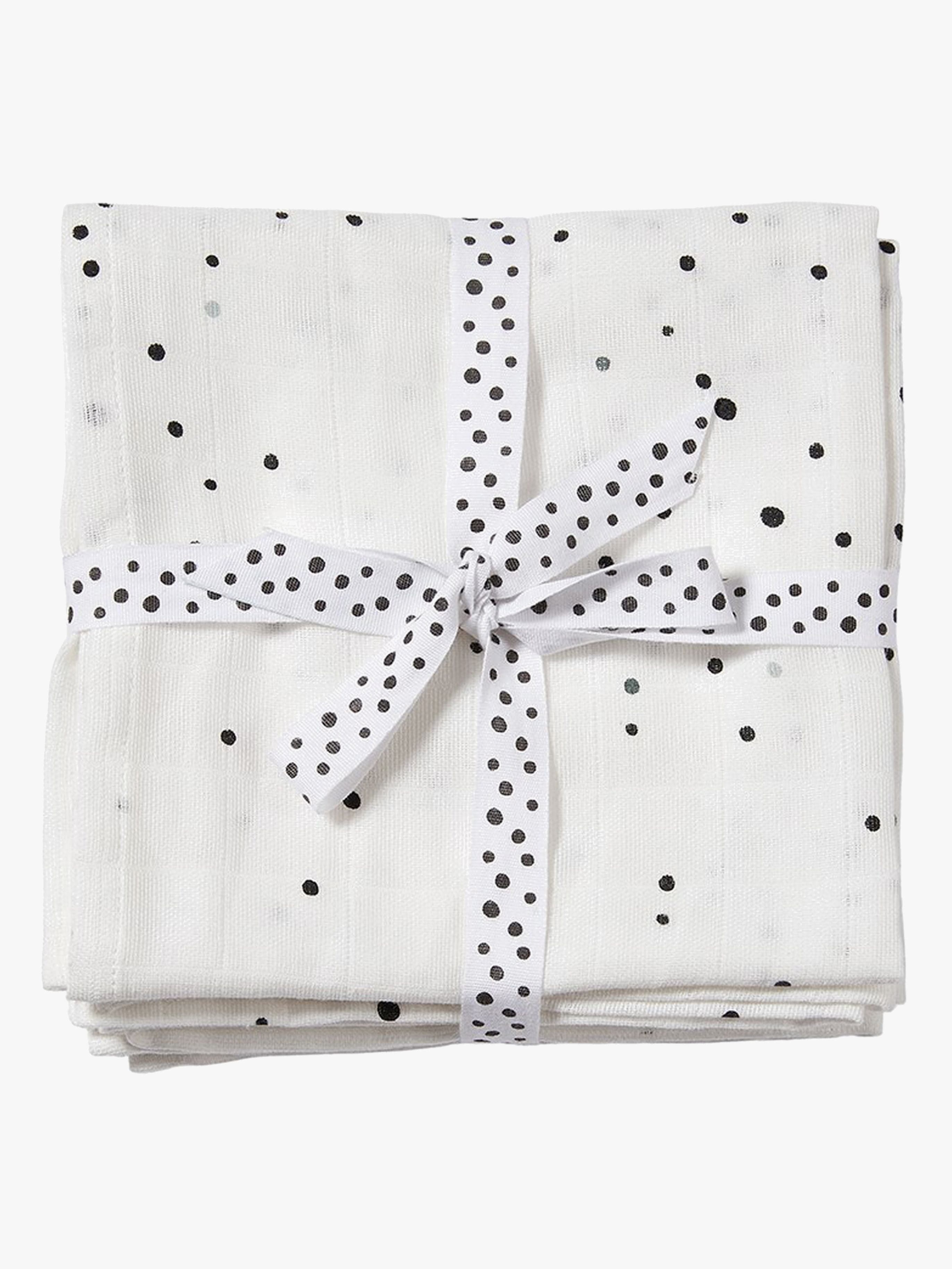 Done By Deer Liinat Dreamy Dots 120x120 2-pack, White