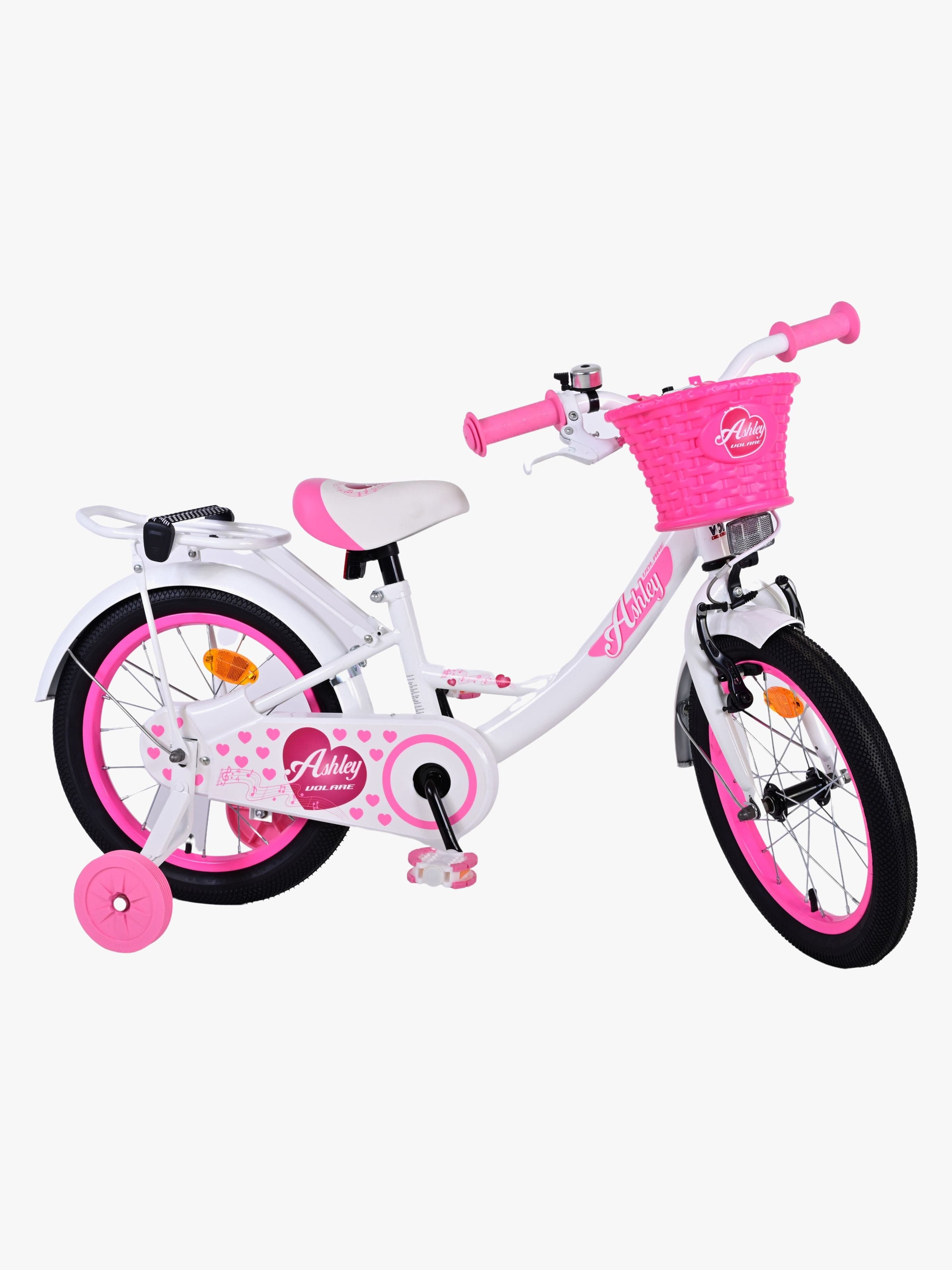 Volare Ashley Polkupyörä 16"'"', Valkoinen