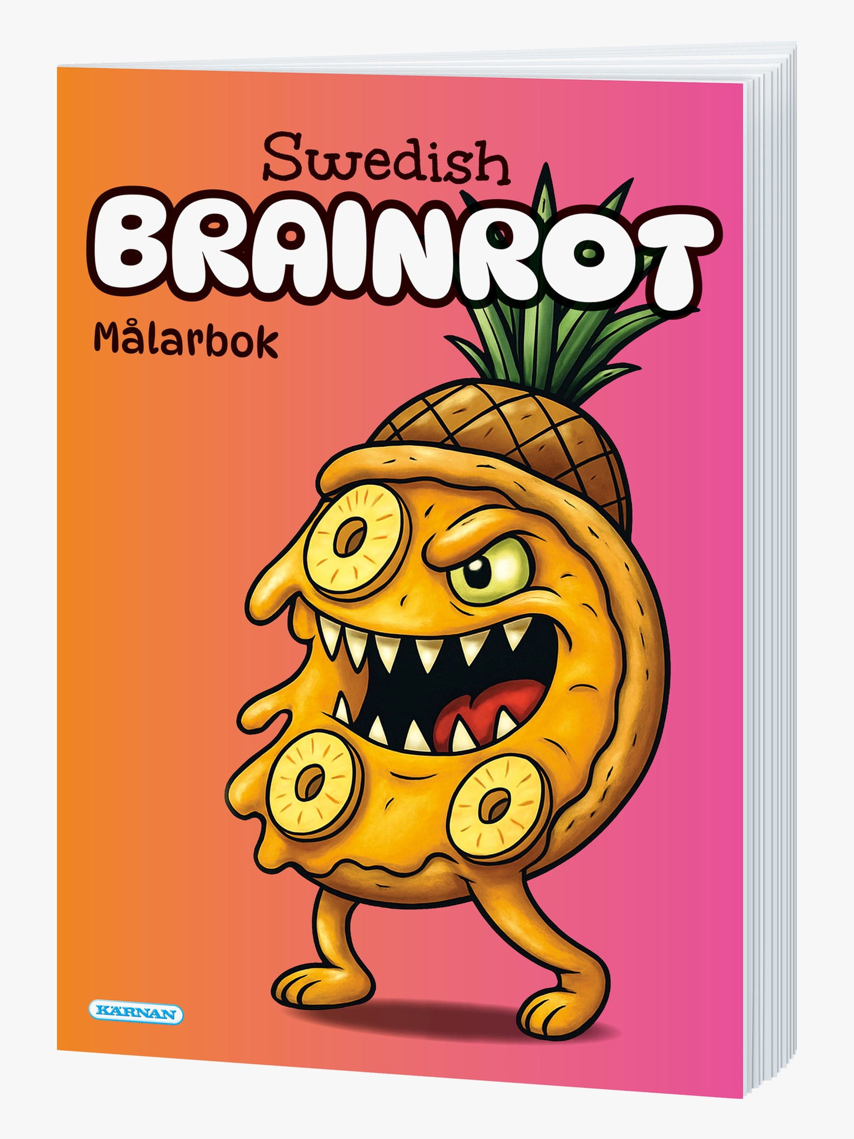 Egmont Kärnan Swedish Brainrot Värityskirja