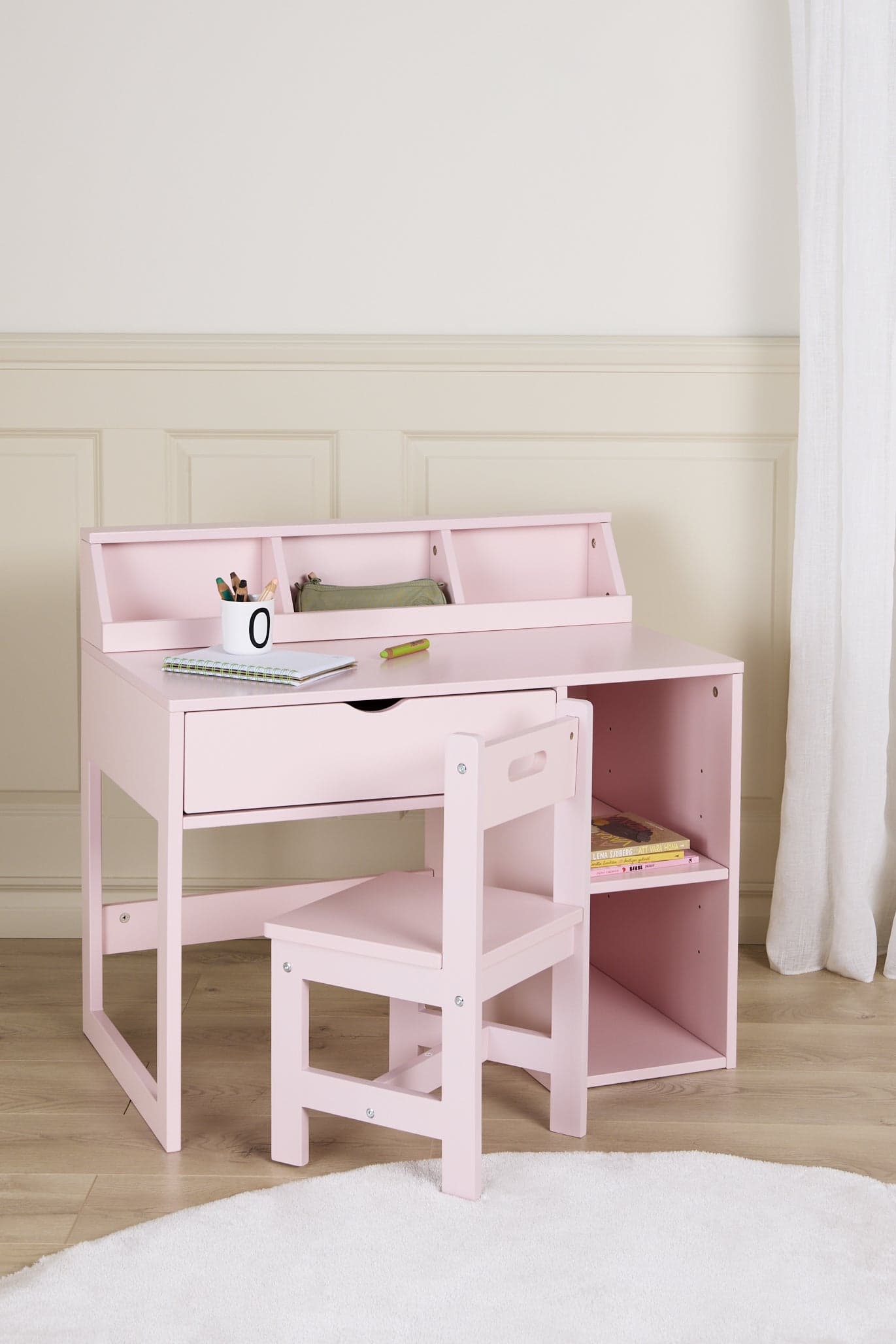 Alice & Fox FAY Pöytä + Tuoli, Pink