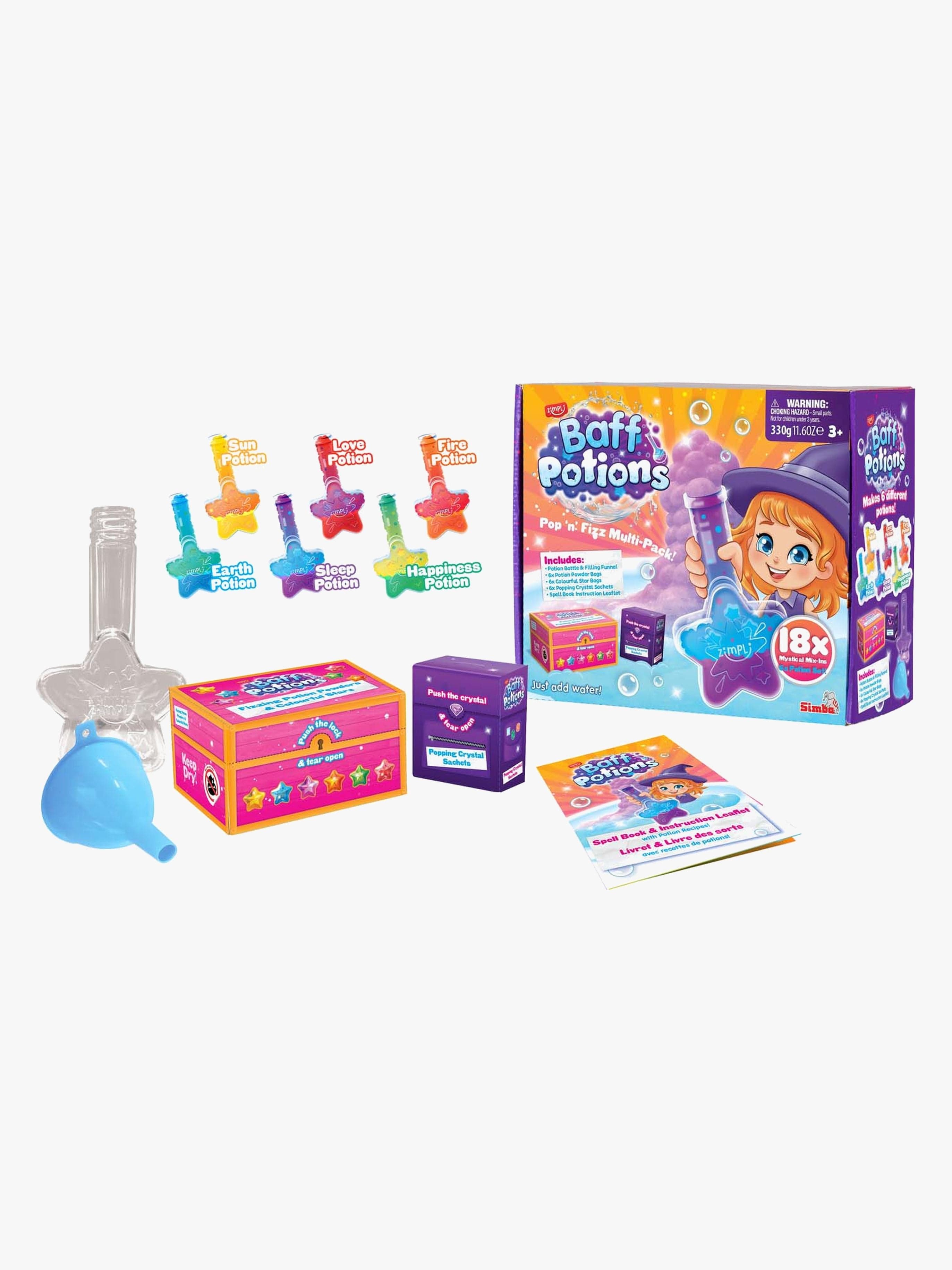 Zimpli Kids Baff Potions Maaginen Kylpysetti