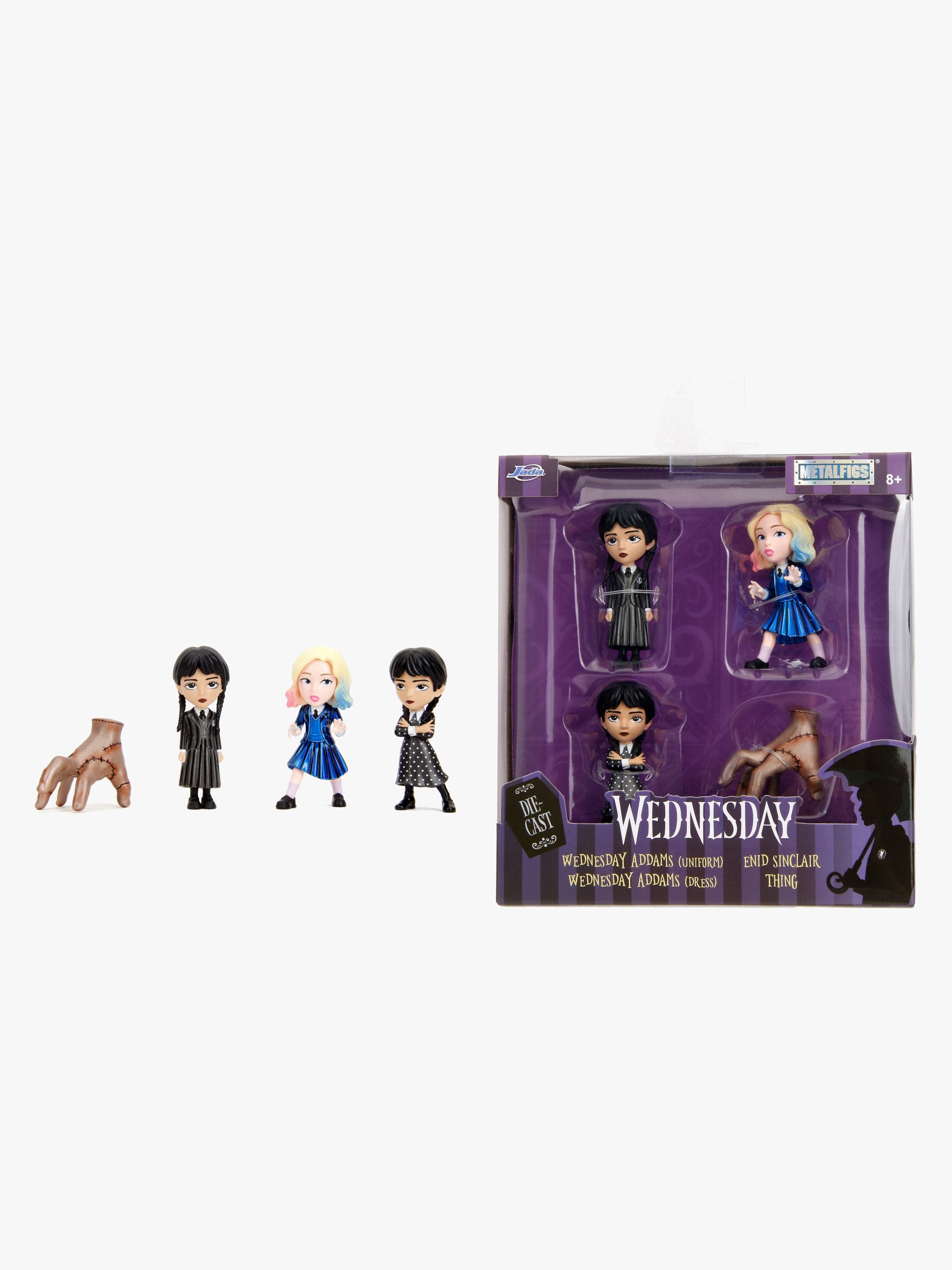 Wednesday Keräilyfiguurit 4-pack 6 cm