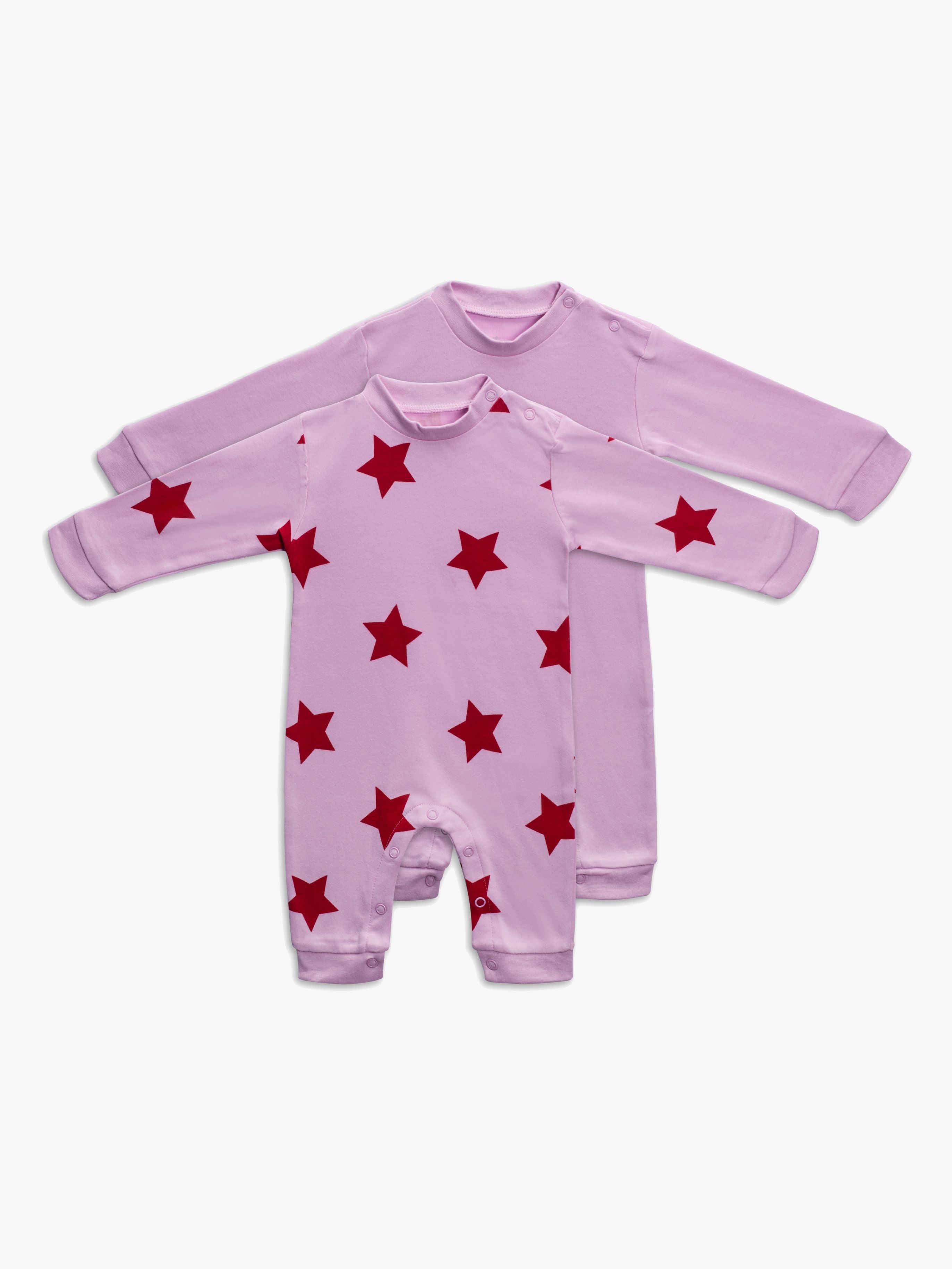 Tiny Treasure Maxime Jumpsuitit, Pink Lavender 80