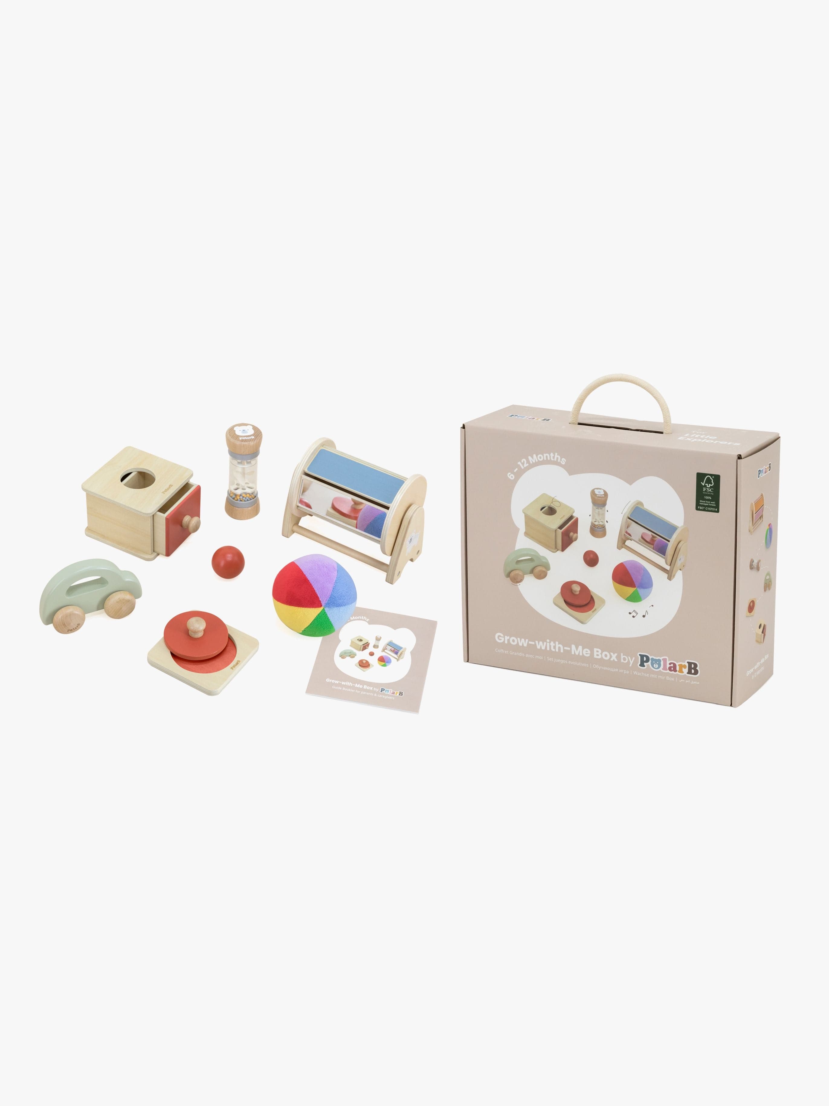 PolarB Grow-with-Me Puuhasetti Little Explorers 6–12 Kk