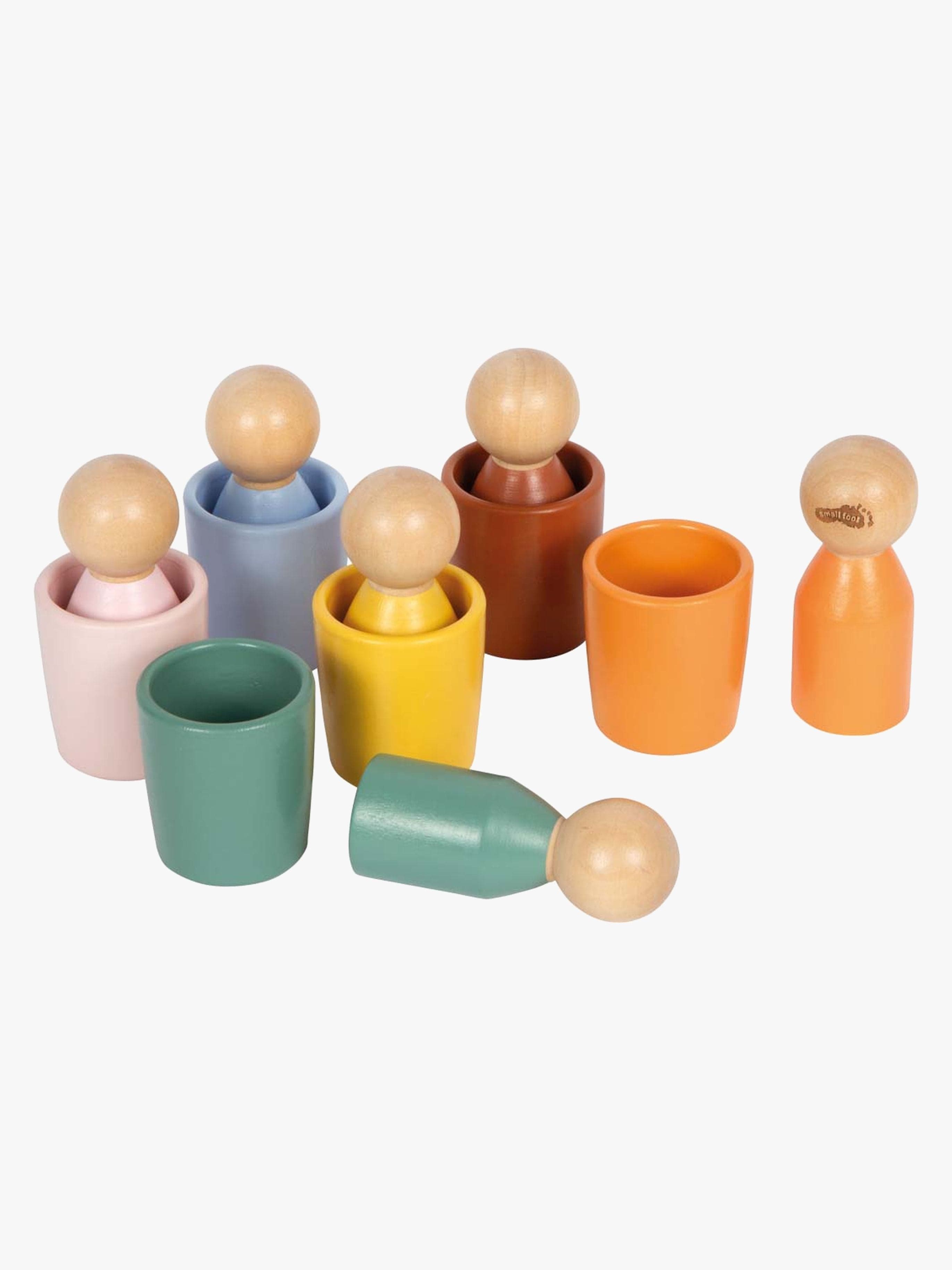 Small Foot Montessori Lajittelupikarit + Hahmot
