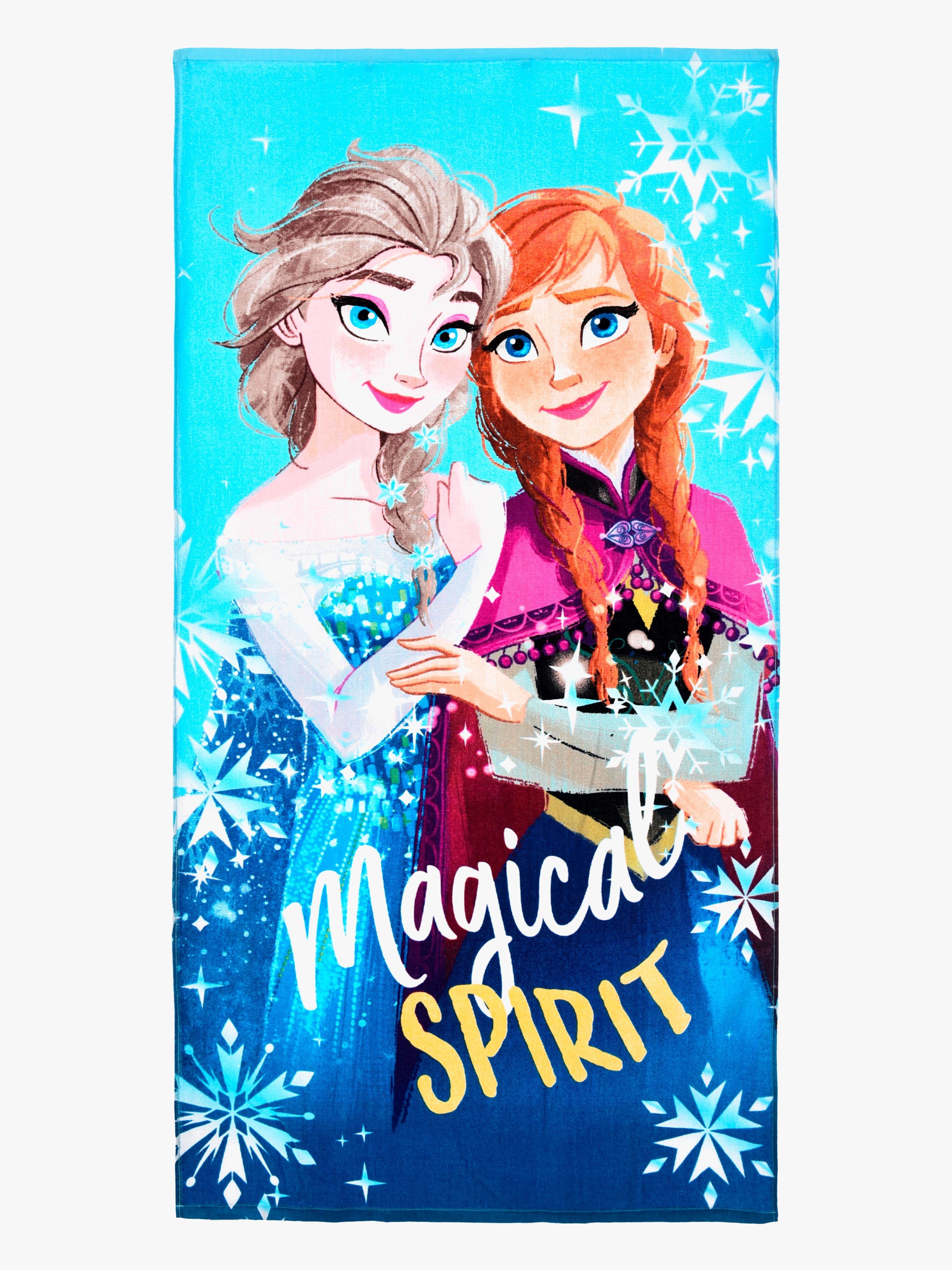 Disney Frozen Pyyhe 100% Puuvilla, Sininen