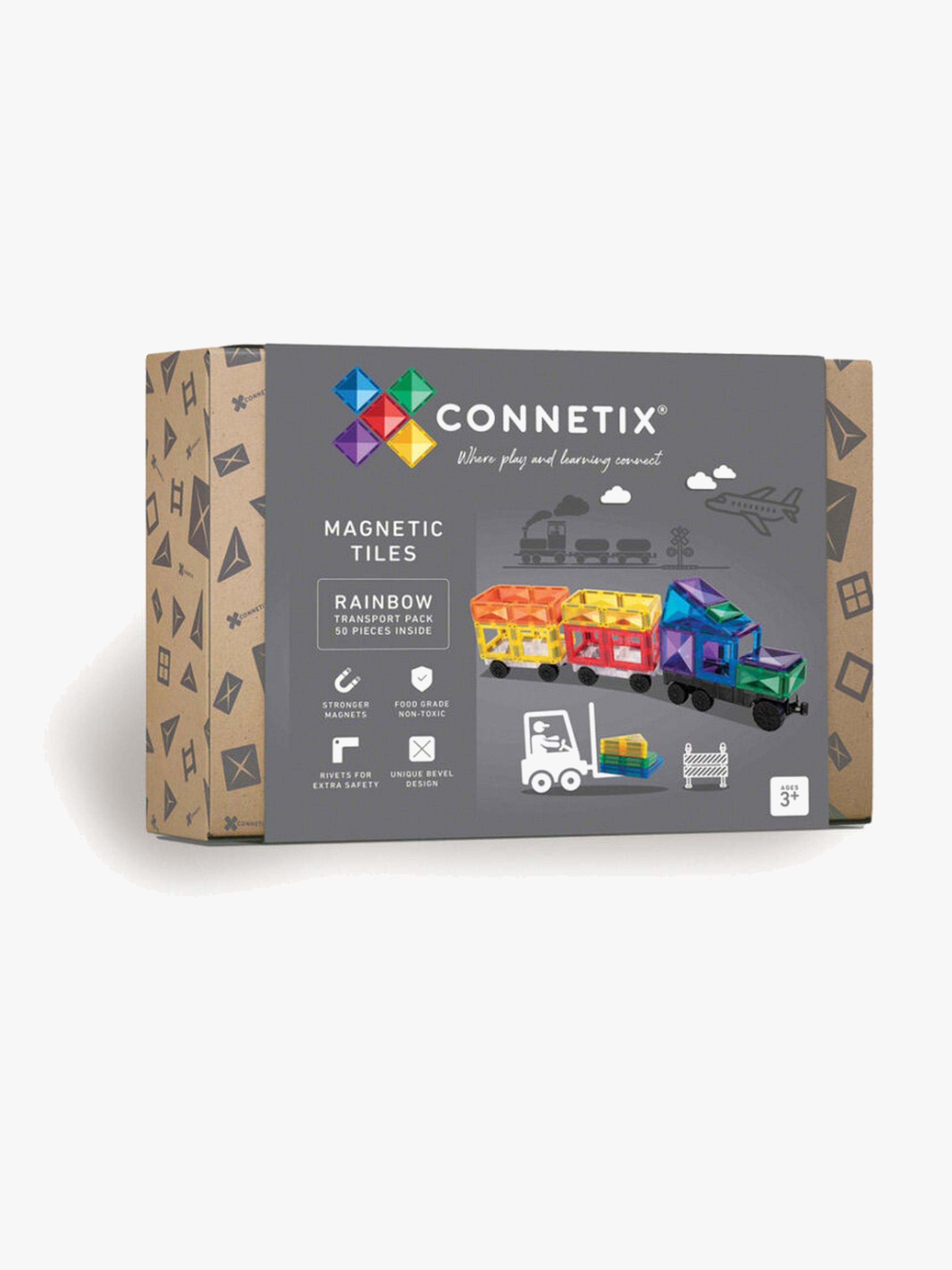 Connetix Magneettiset Rakennuspalikat Rainbow Transport 50 Osaa