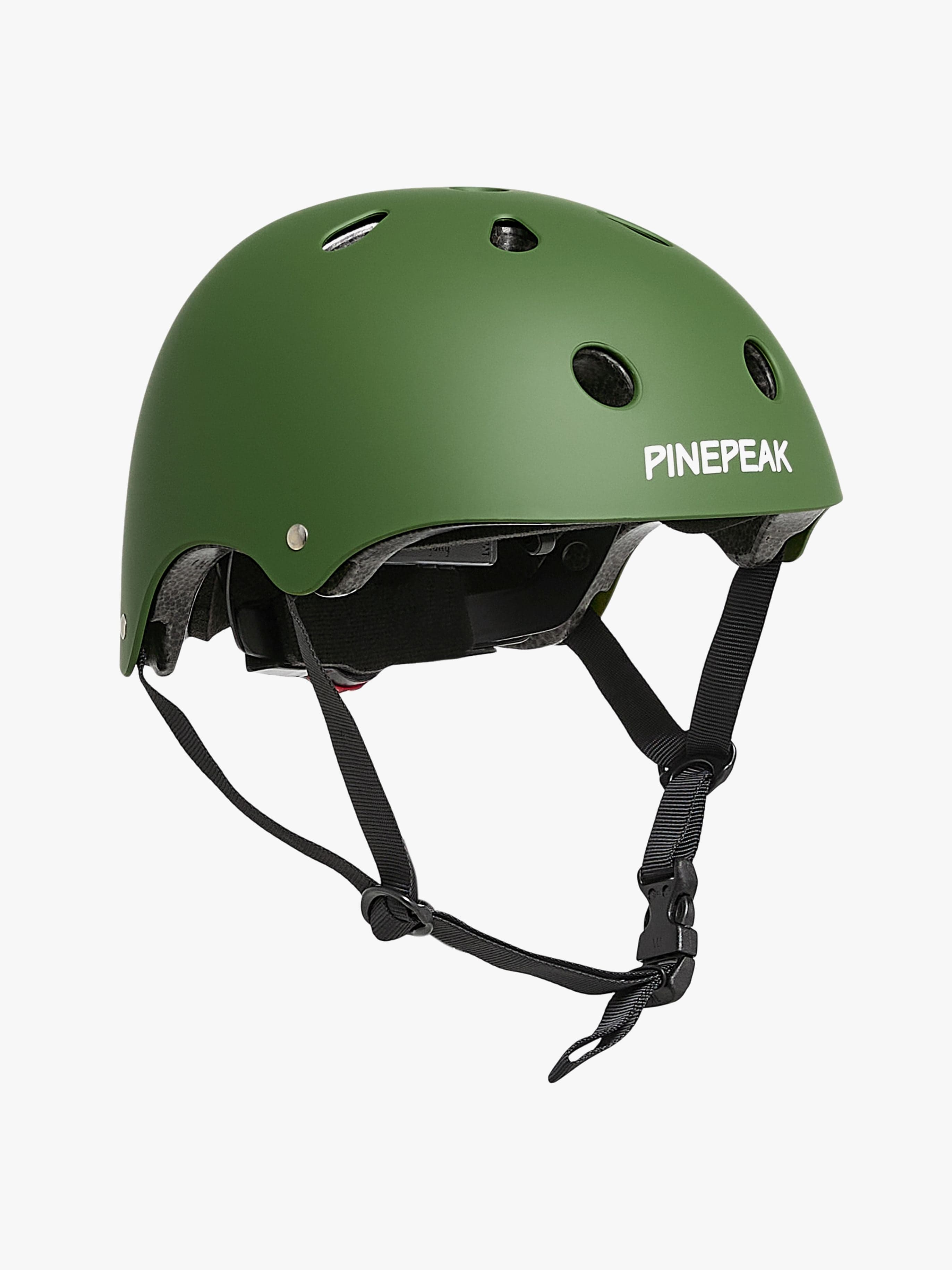 Pinepeak Quake Pyöräilykypärä, Oliivinvihreä, M