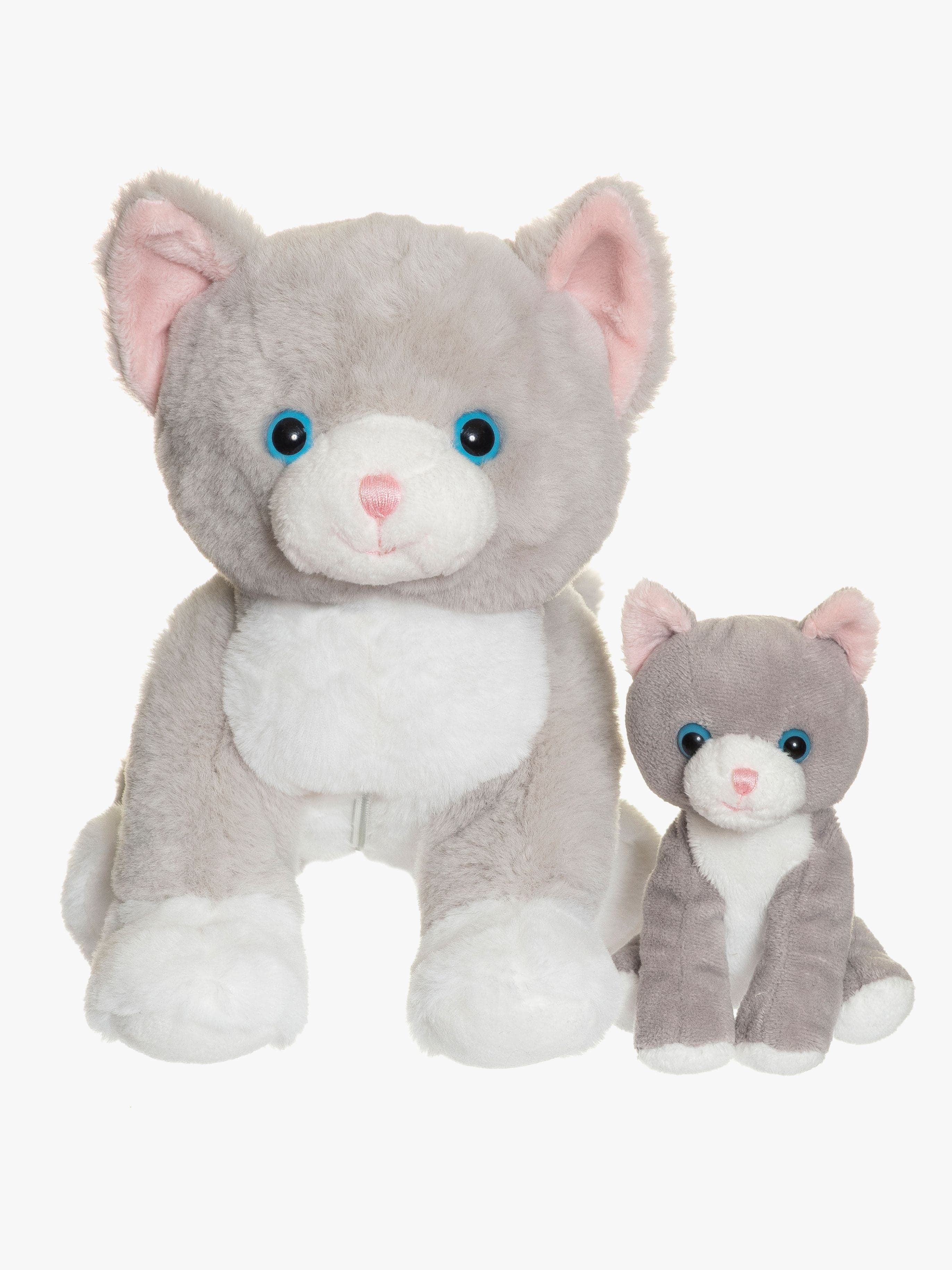 Teddykompaniet Pehmolelu Kissa Tuva + Kissanpentu