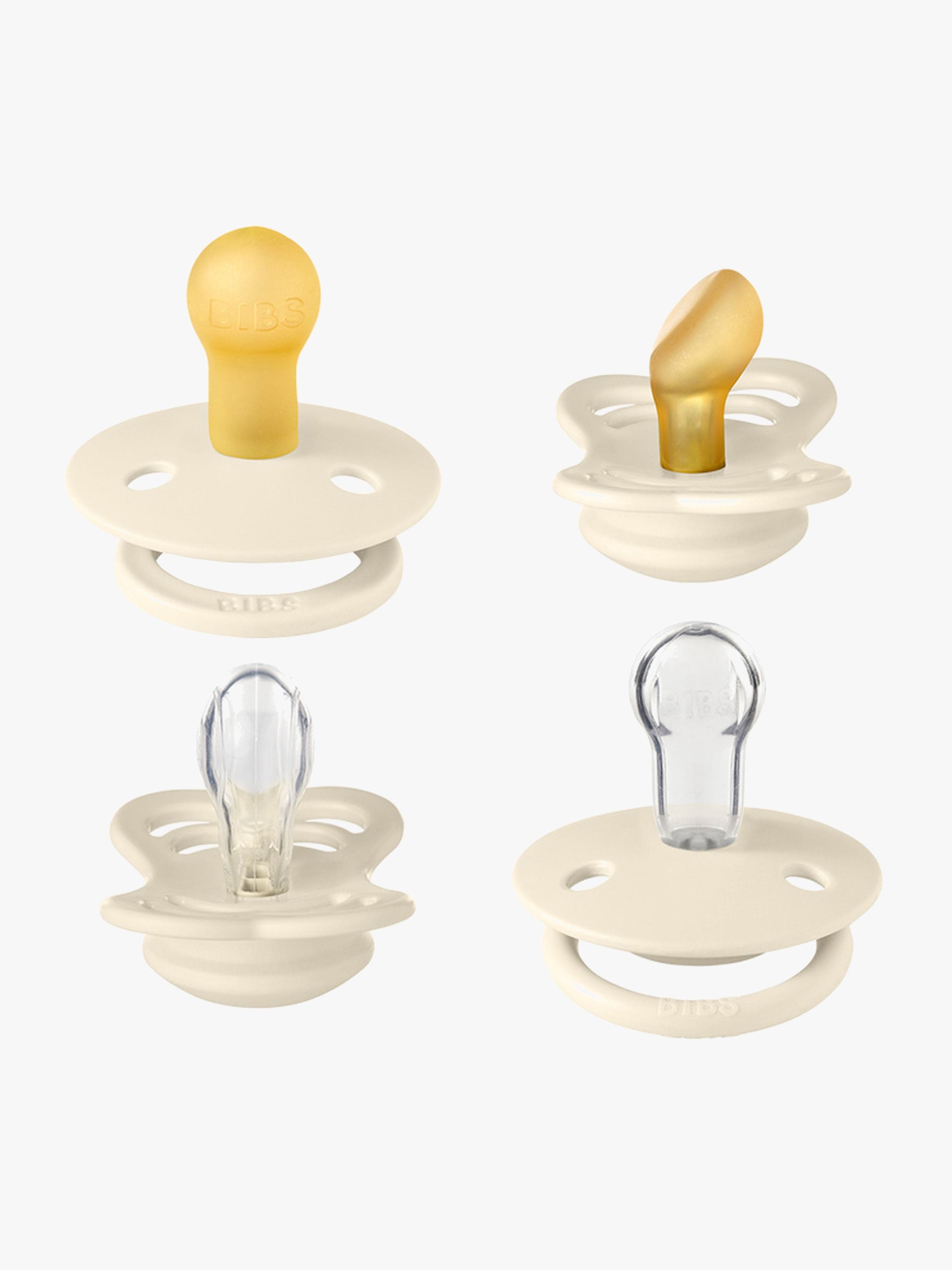 BIBS Try-it Collection Tutit 4-pack, Ivory