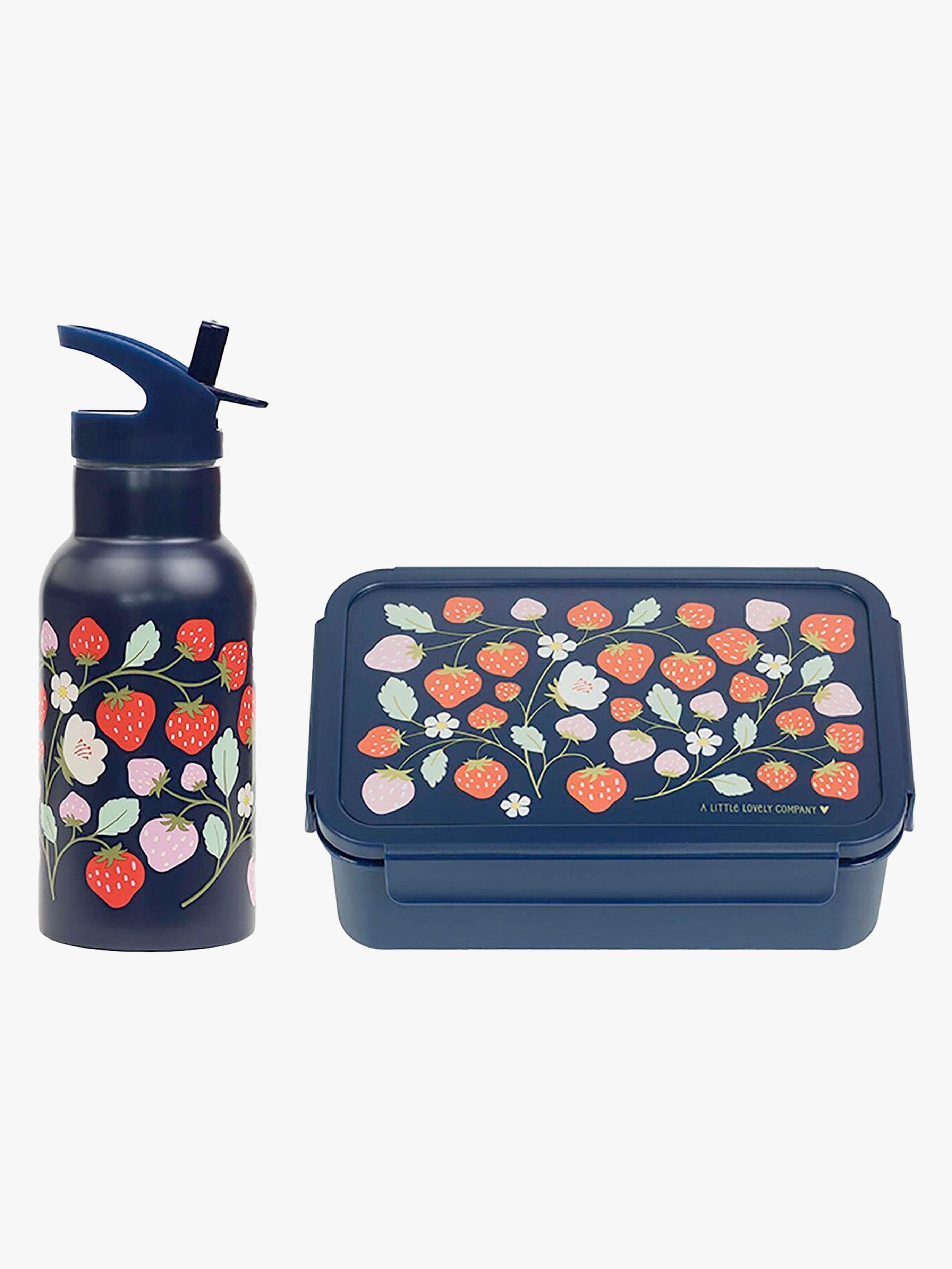 A Little Lovely Company Eväsrasia & Pullo, Strawberries