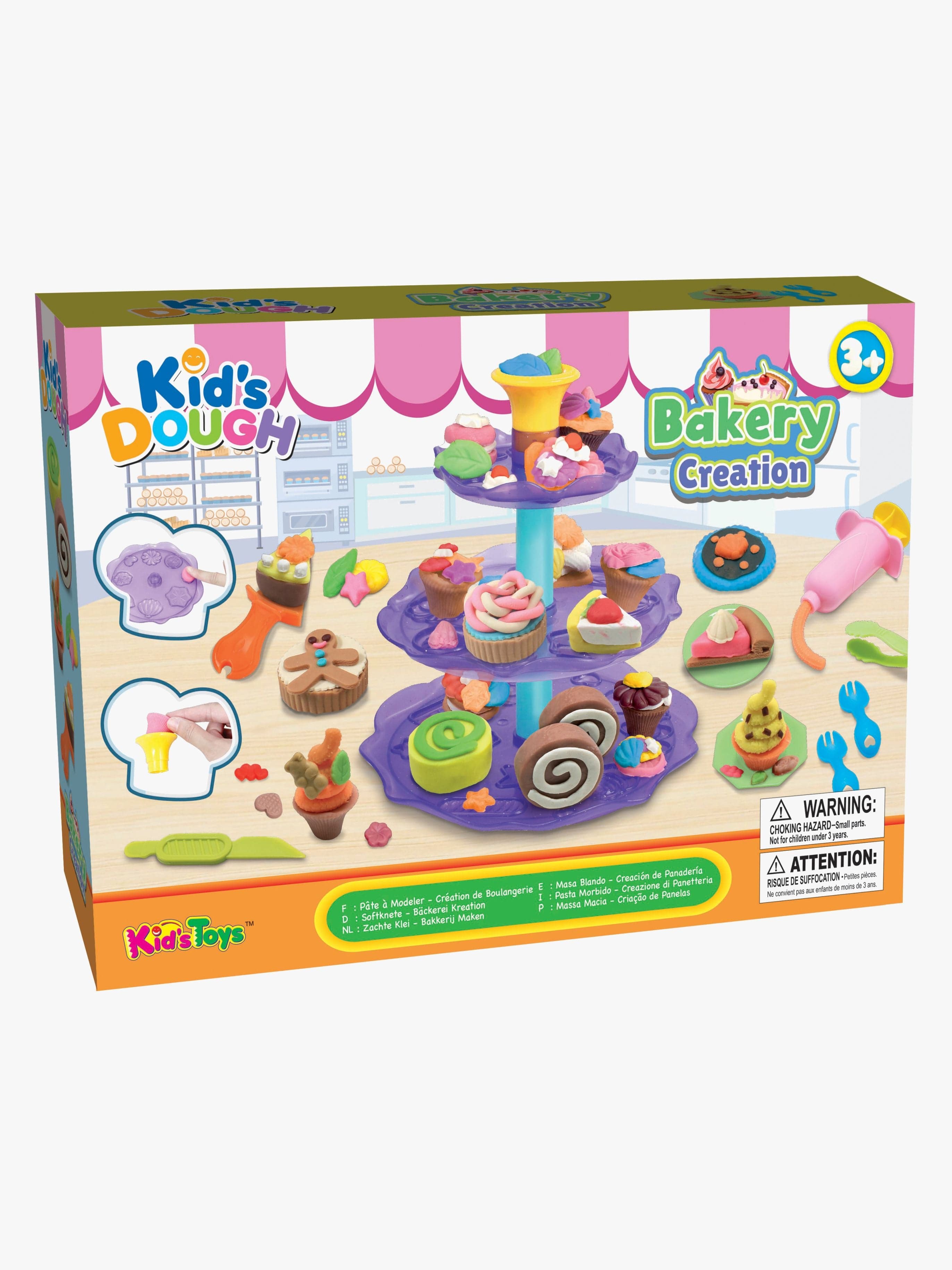 Kid"'s Dough Muovailuvaha Leivonta