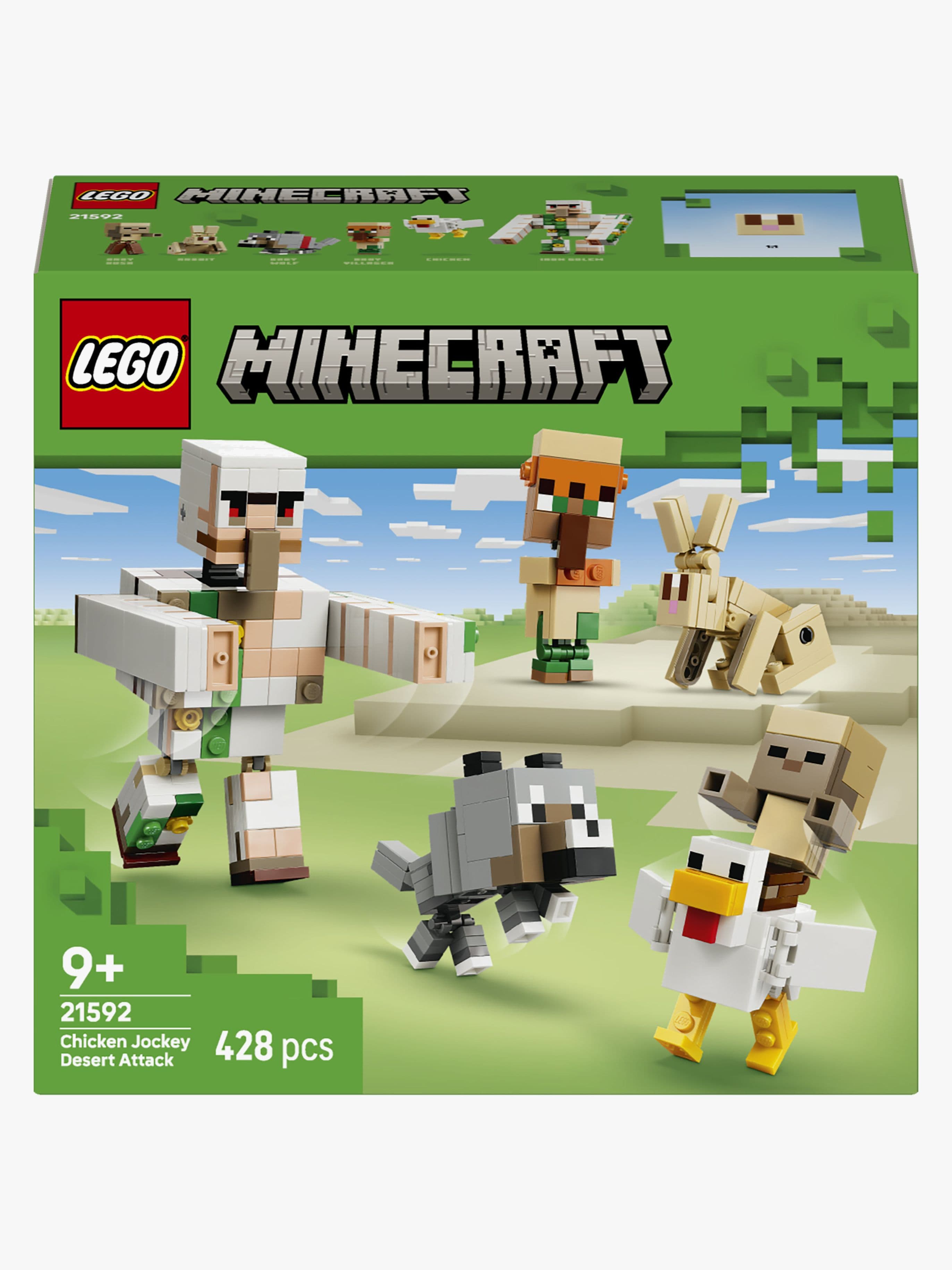 LEGO Minecraft 21592 Kanajockey ja hyökkäys aavikolla
