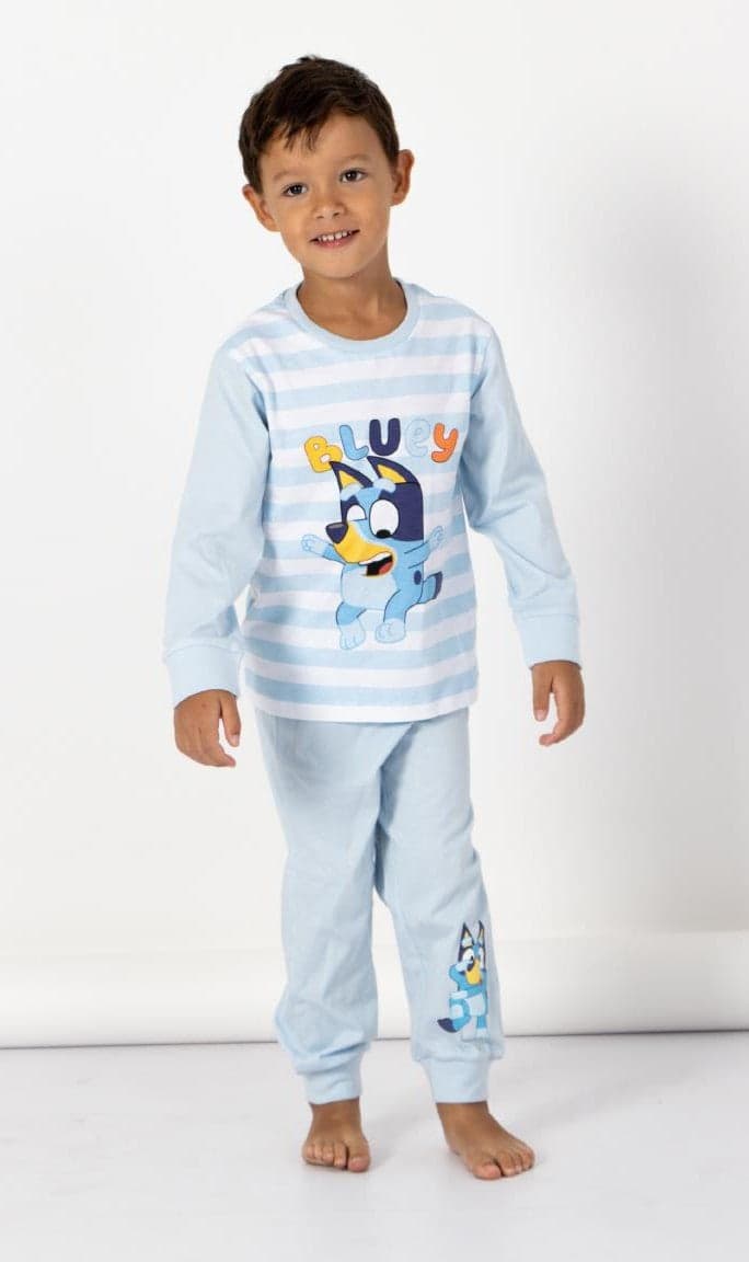 Bluey Pyjama, Vaaleansininen, 4 vuotta