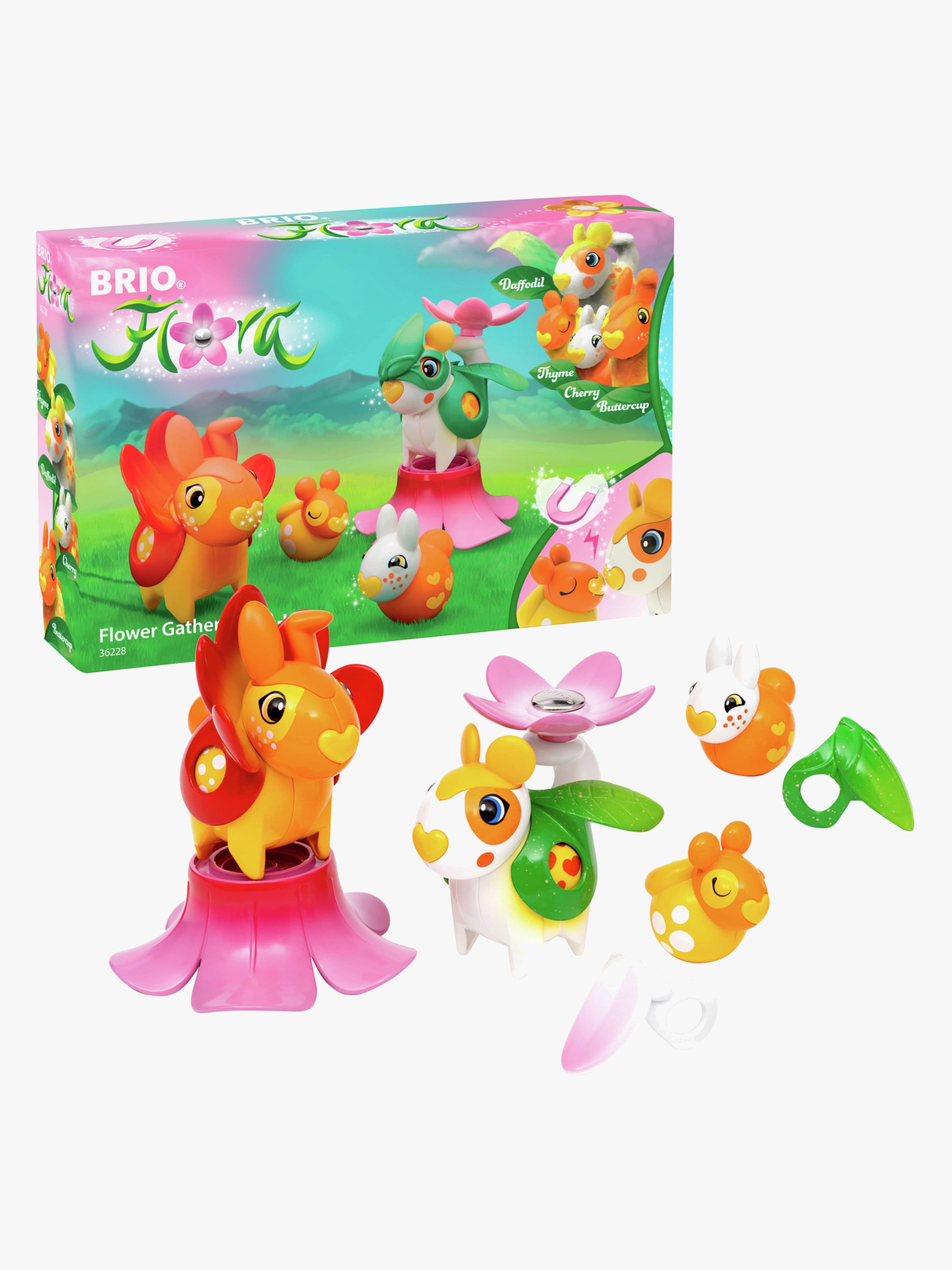 BRIO Flora 36228 Leikkisetti Kukkien Kerääjä