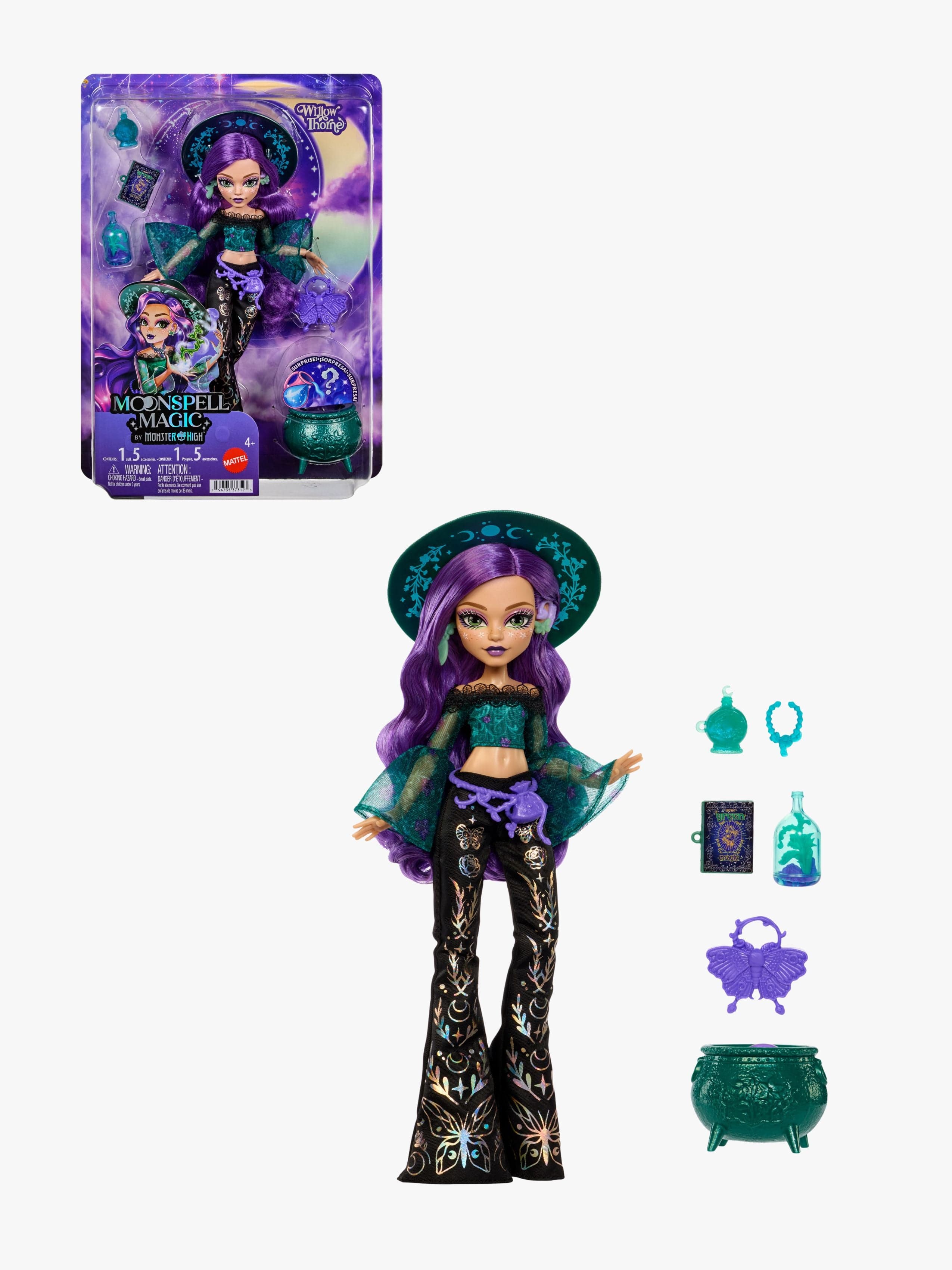 Monster High Project Moth Muotinukke Nature