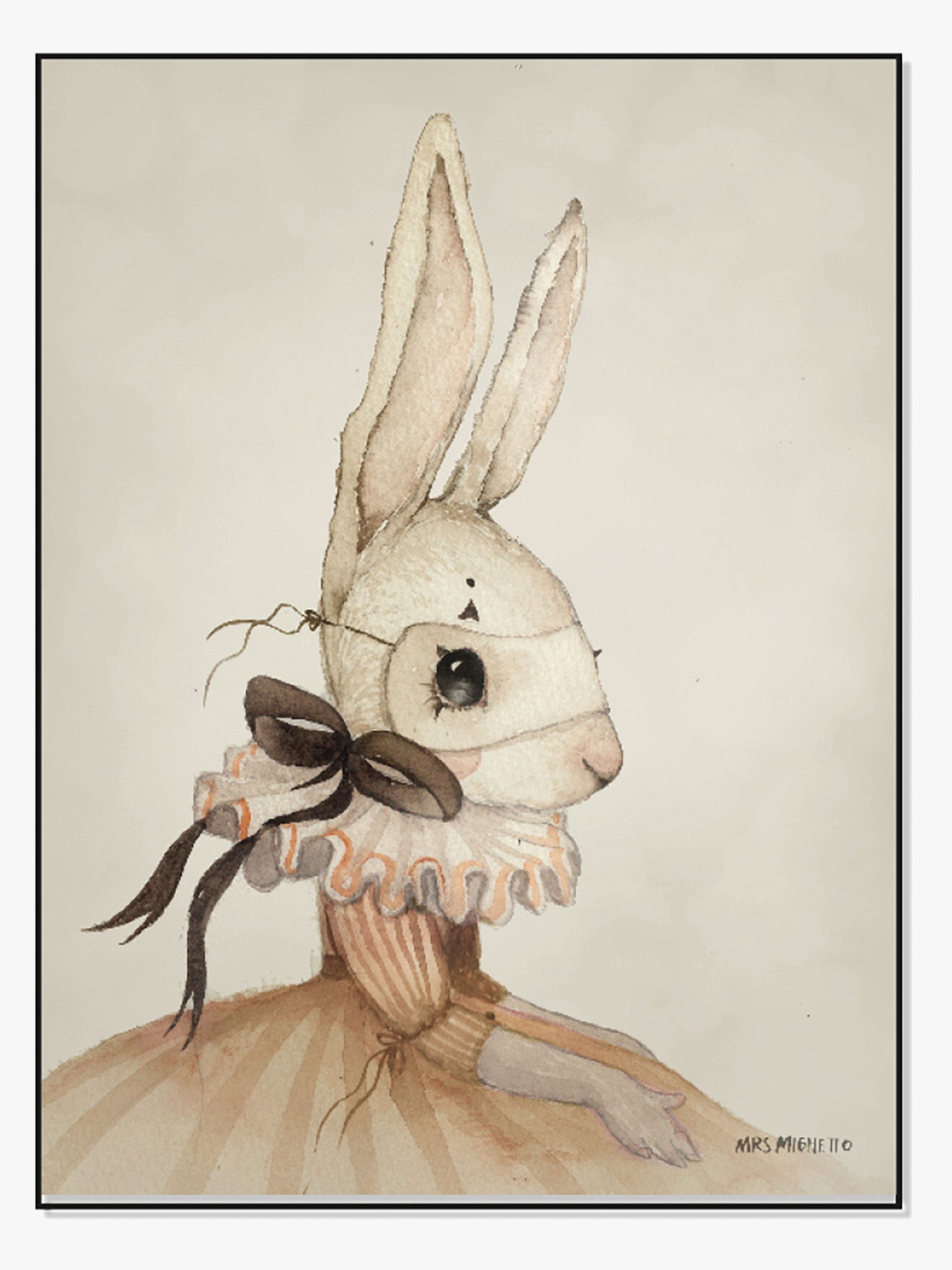 Mrs Mighetto Juliste Miss Iris 18x24